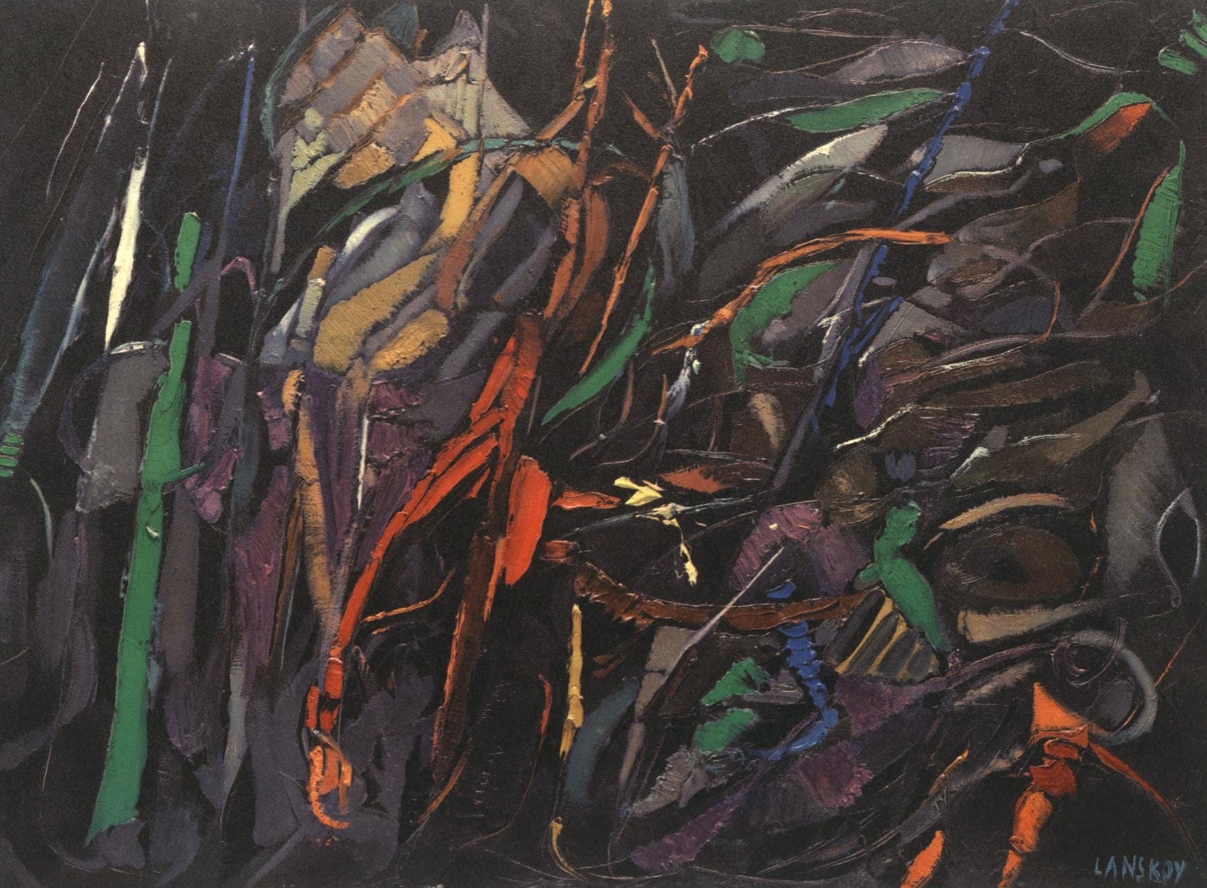 André Lanskoy, Composition, André Lanskoy, Peintres d'aujourd'hui, Limited Edition Lithograph