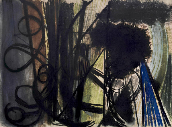 Hans Hartung, Composition, Hans Hartung, Peintres d'aujourd'hui, Limited Edition Lithograph