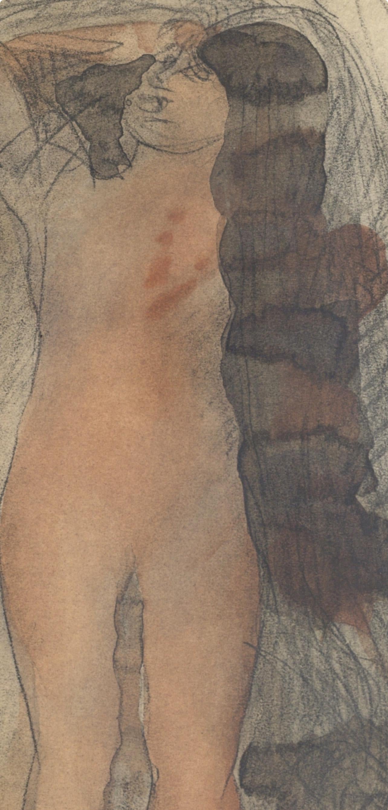 Auguste Rodin, Composition, La Varende, Rodin, Limited Edition Lithograph