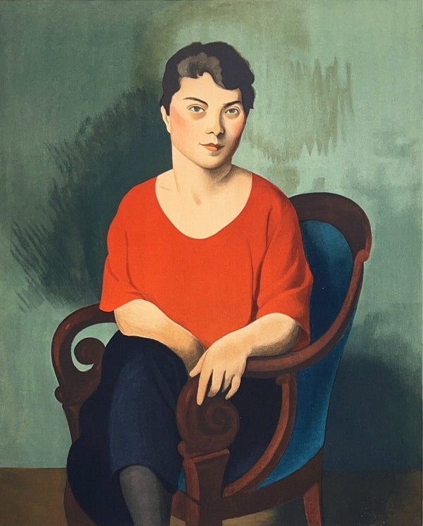 Roger de La Fresnaye, La Roumaine, Roger de La Fresnaye, Collection Pierre Lévy, Limited Edition Lithograph