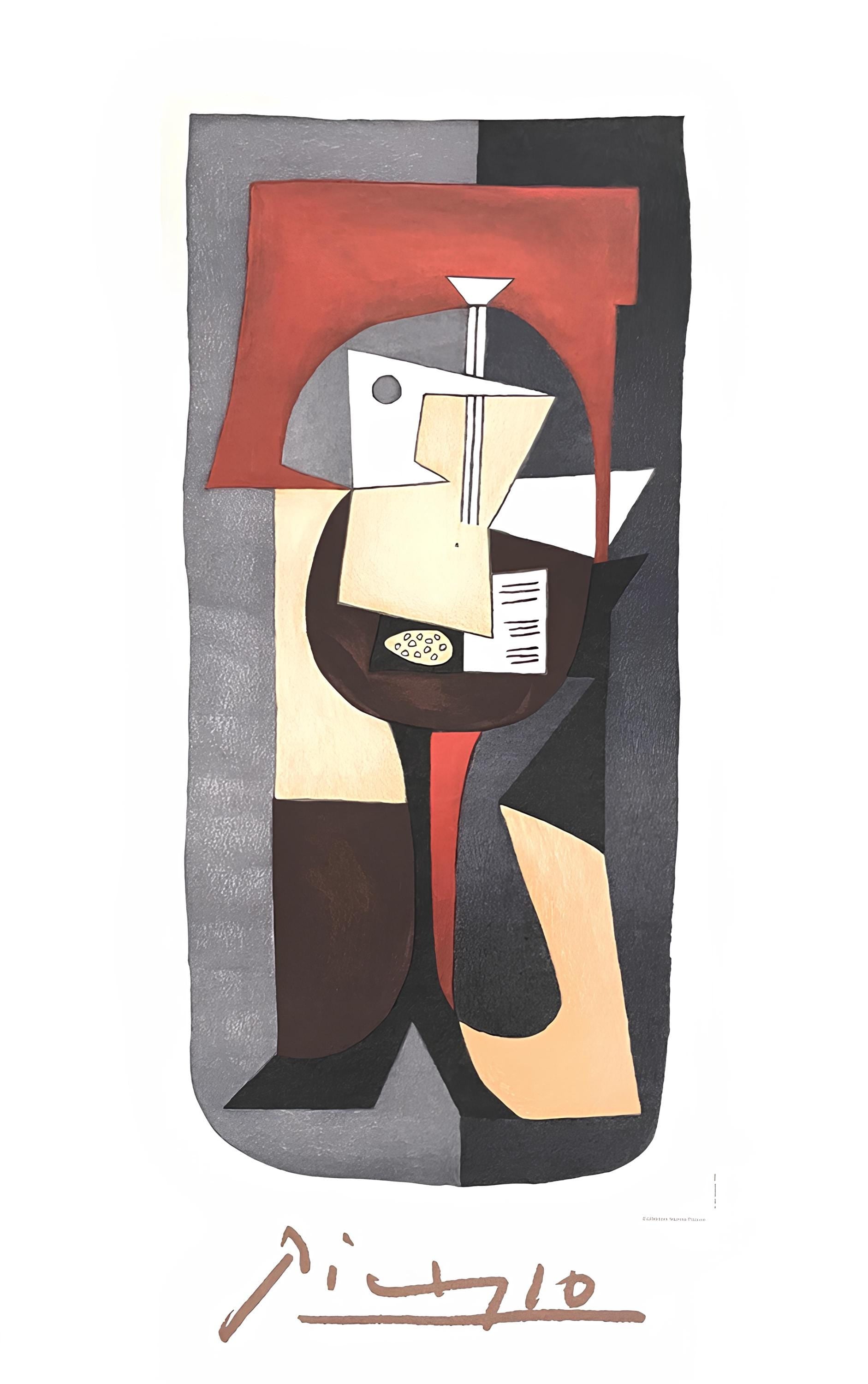 Pablo Picasso, Guitare et Partition, Marina Picasso Collection, Official Limited Edition Lithograph