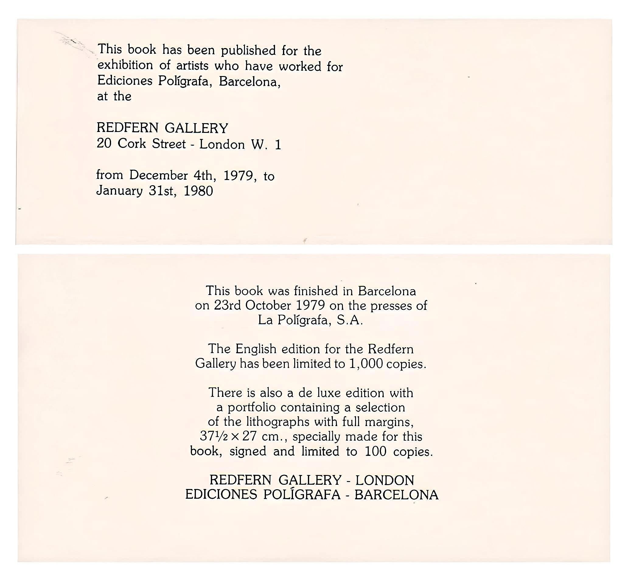 Eduardo Chillida, Composition, Ediciones Polígrafa, Redfern Gallery, Limited Edition Lithograph