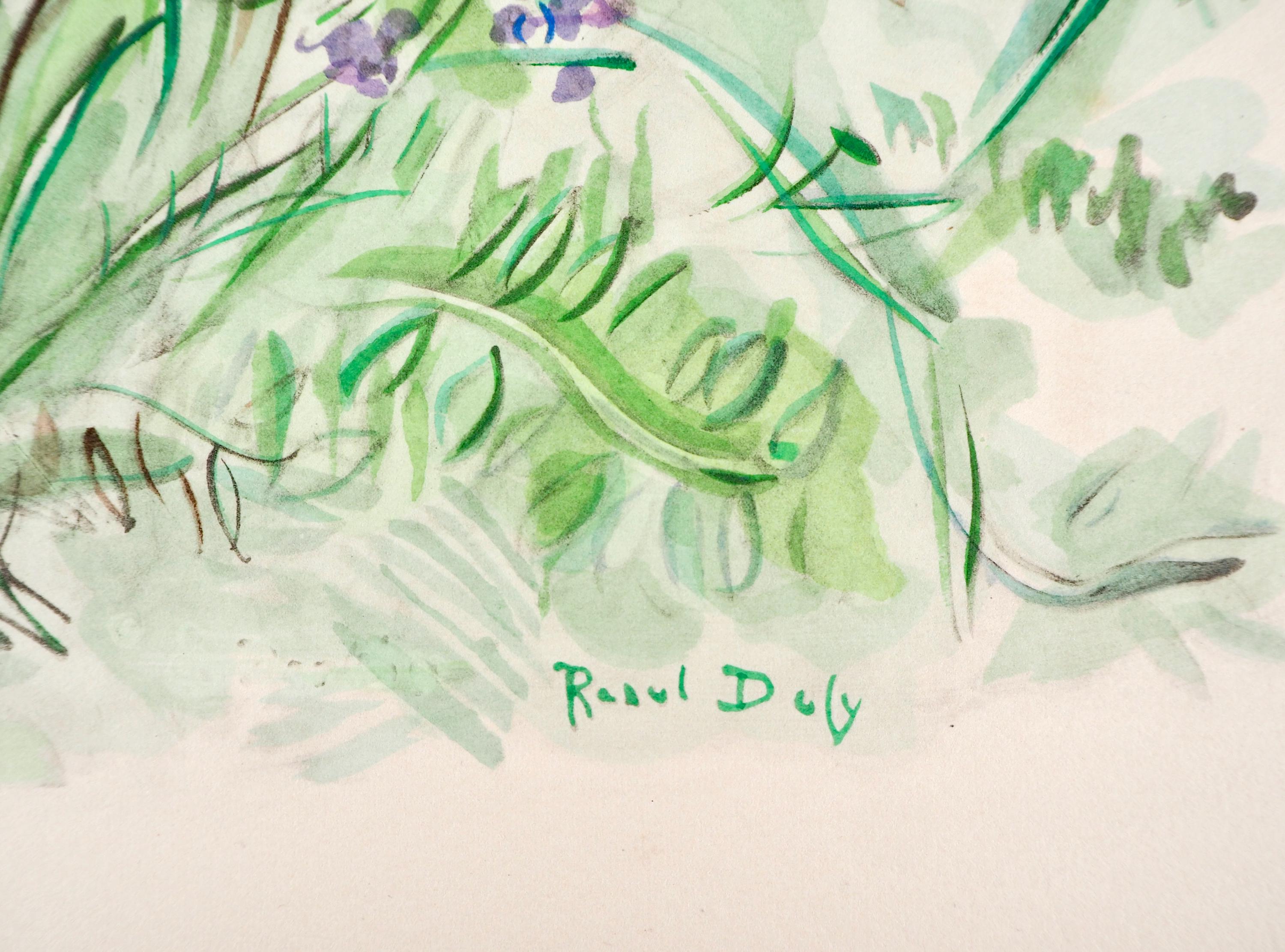 Raoul Dufy, Composition, Eaux-de-vie, Esprit de la fleur et du fruit, Limited Edition Lithograph