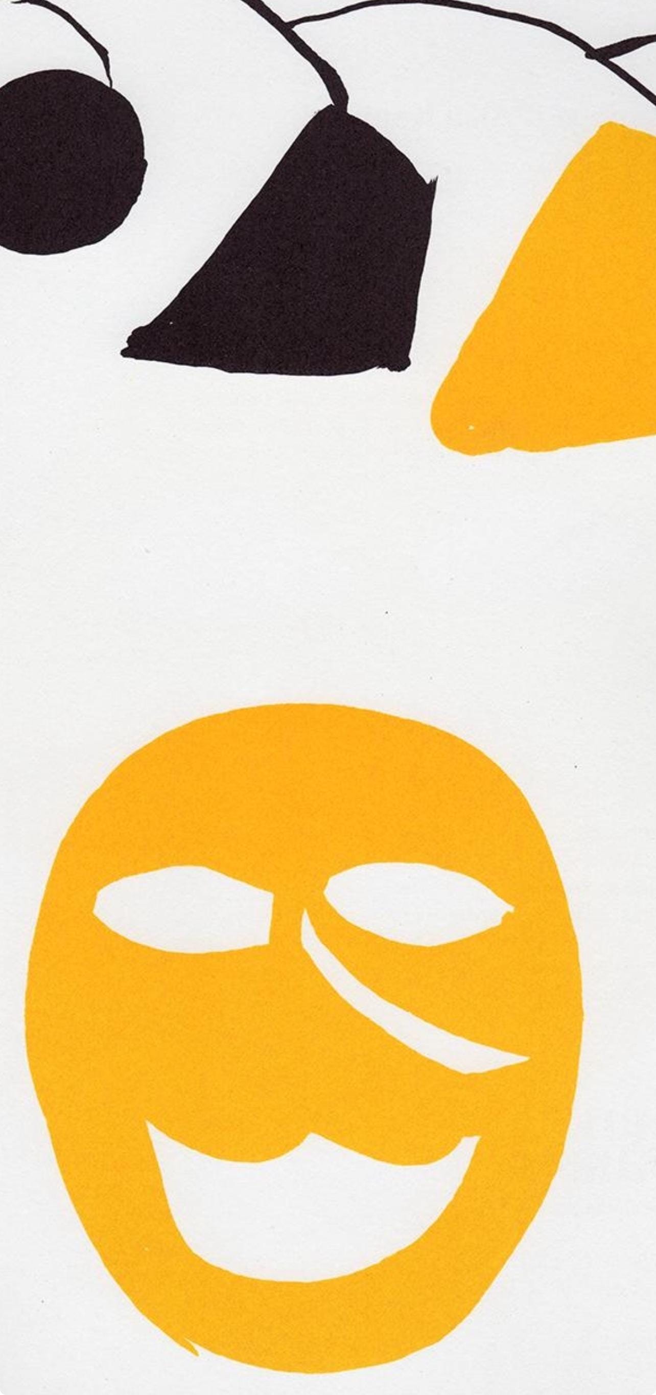 Alexander Calder, Composition, Derrière le miroir, Limited Edition Lithograph