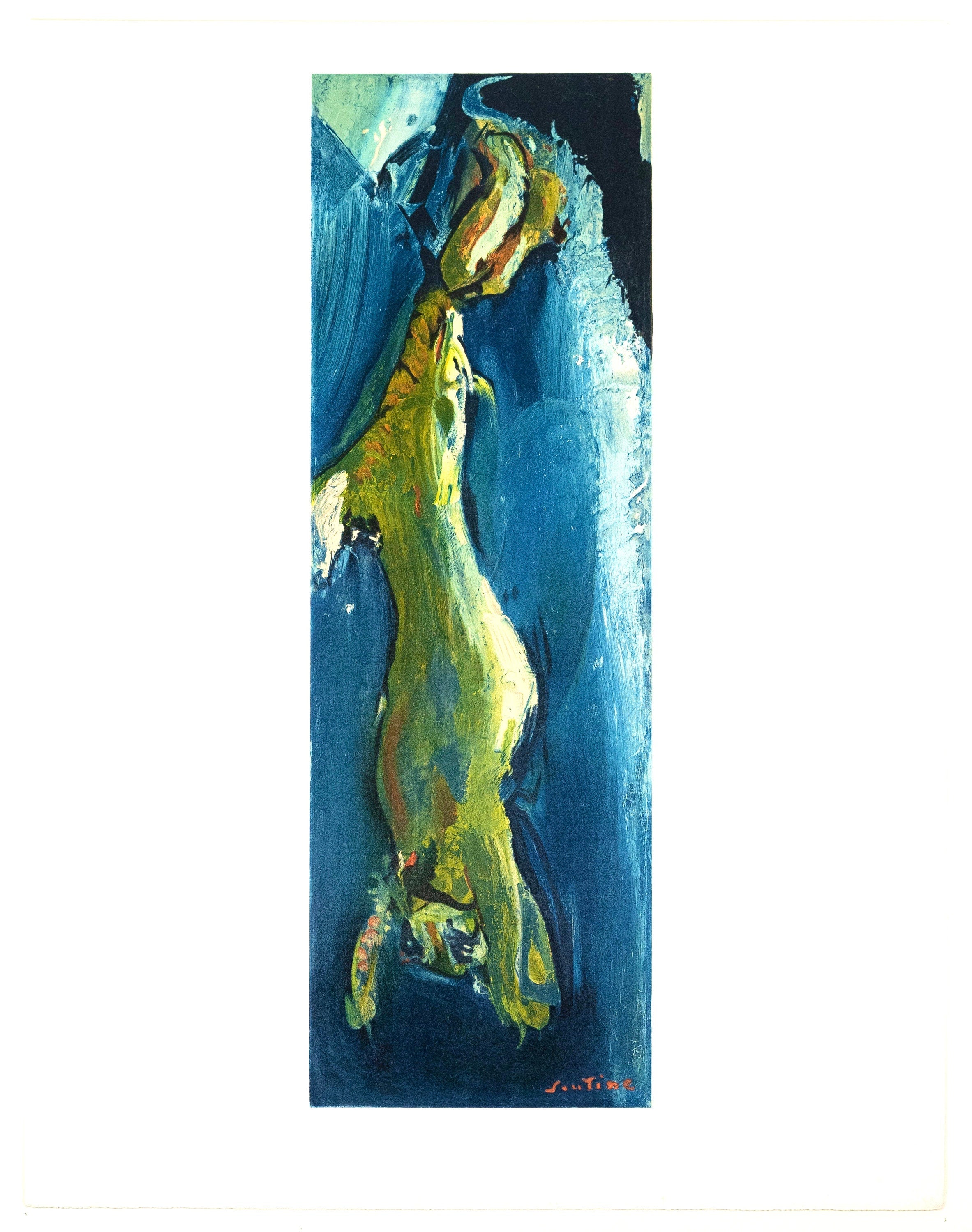 Chaïm Soutine, Lièvre pendu, Soutine, Collection Pierre Lévy, Limited Edition Lithograph