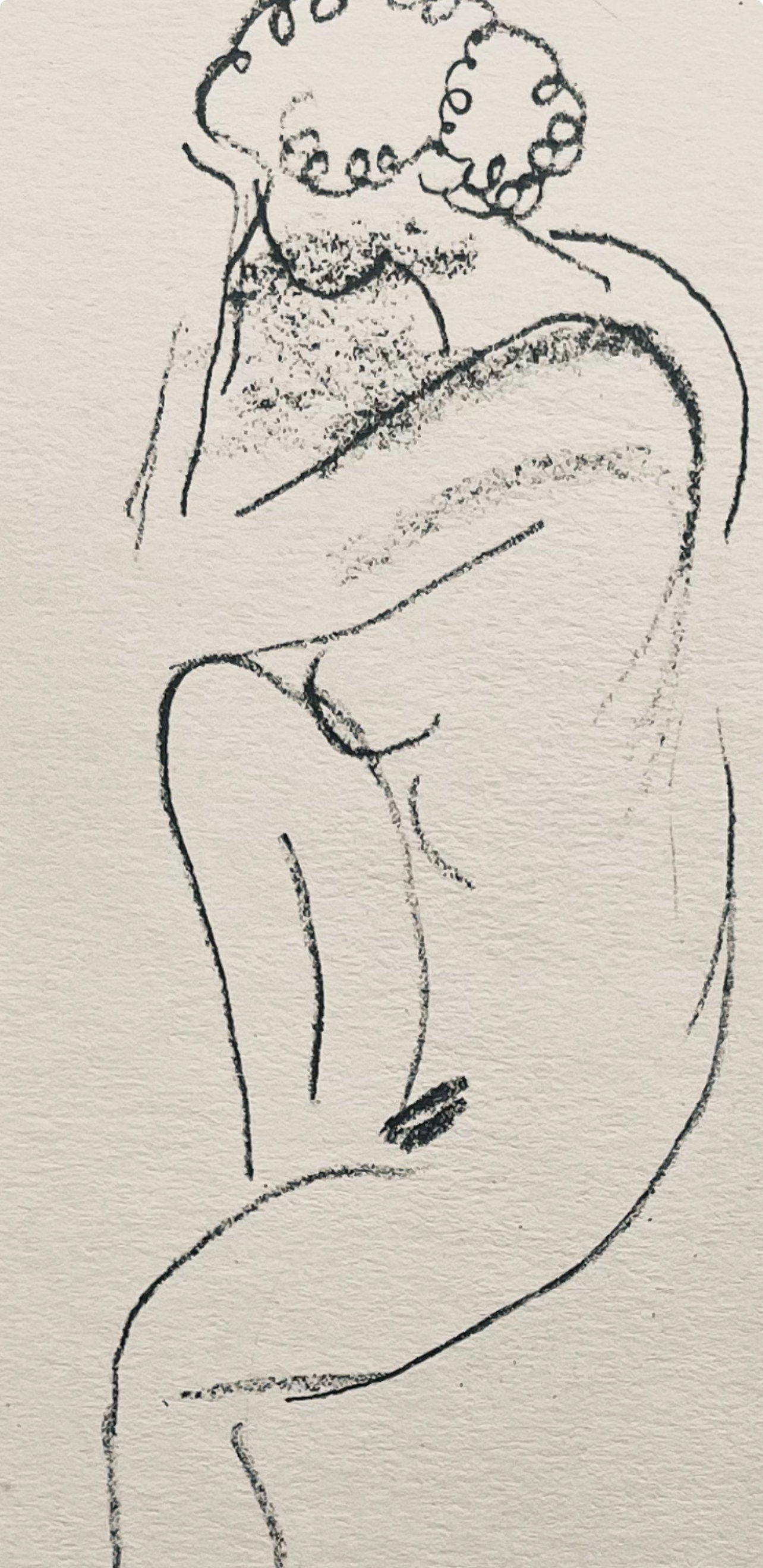 Henri Matisse, Composition (Dutel 3), Dessins de Henri-Matisse, Limited Edition Lithograph