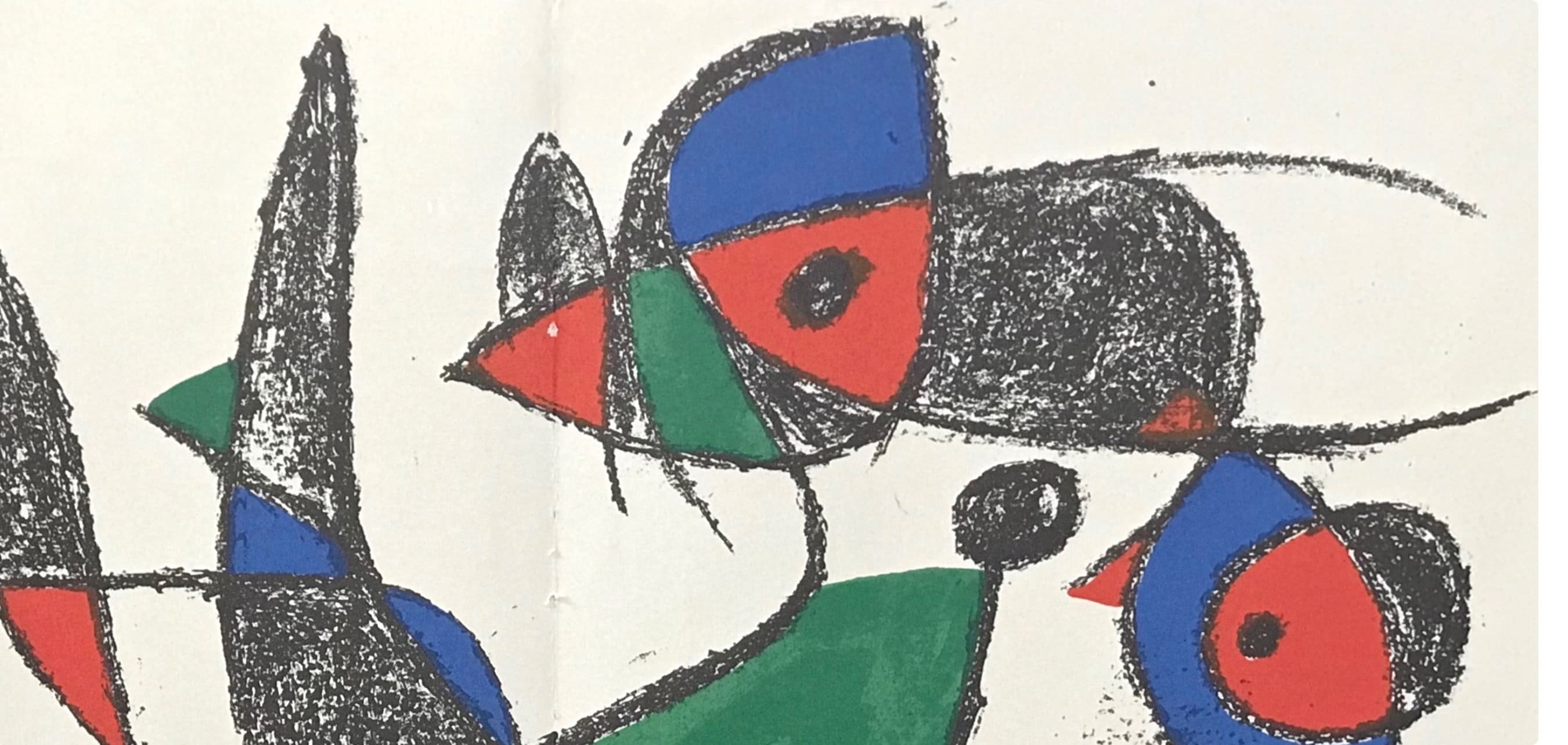 Joan Miró, Composition, (Cramer 198; Mourlot 1046), Joan Miró Lithographs, Limited Edition Lithograph