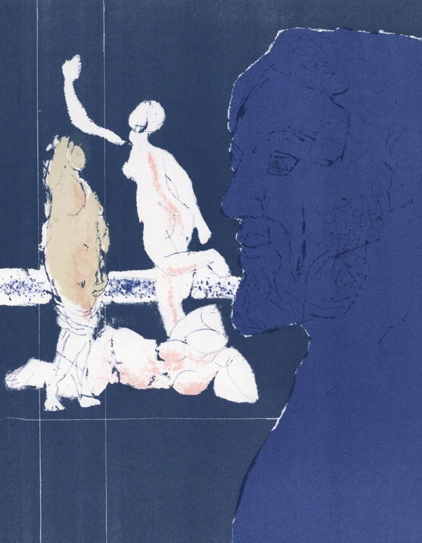 Paul Guiramand, Composition, L'Odyssée, Limited Edition Lithograph