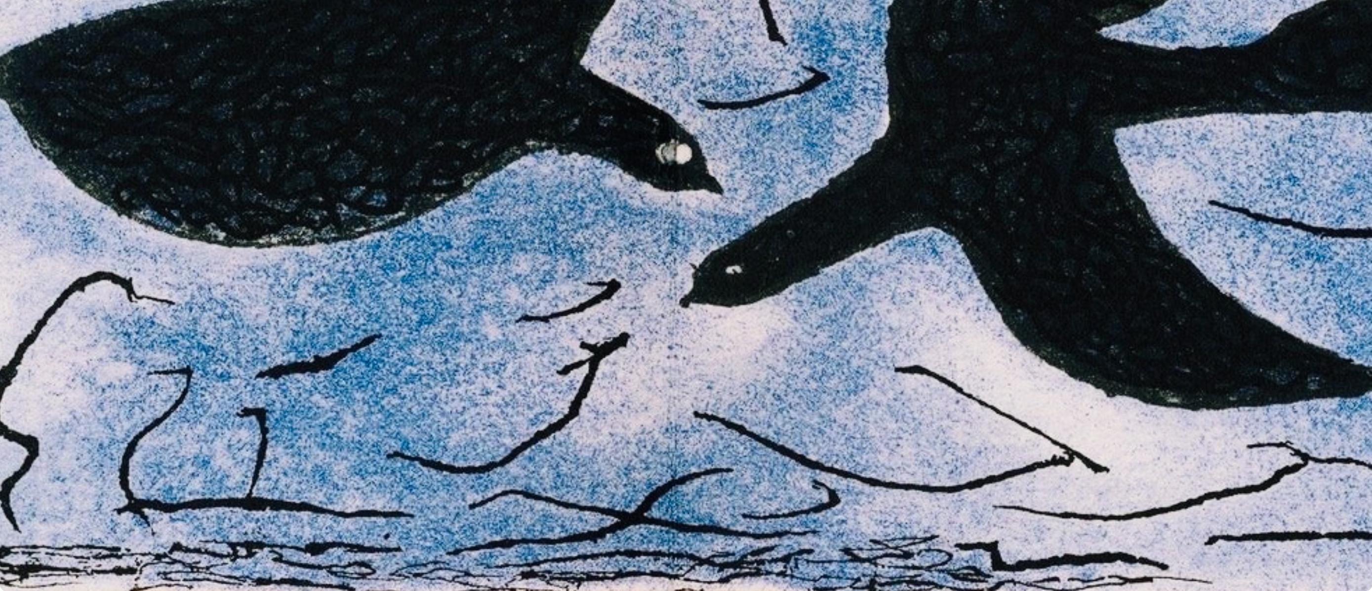 Georges Braque, Composition, Derrière le miroir, Limited Edition Lithograph