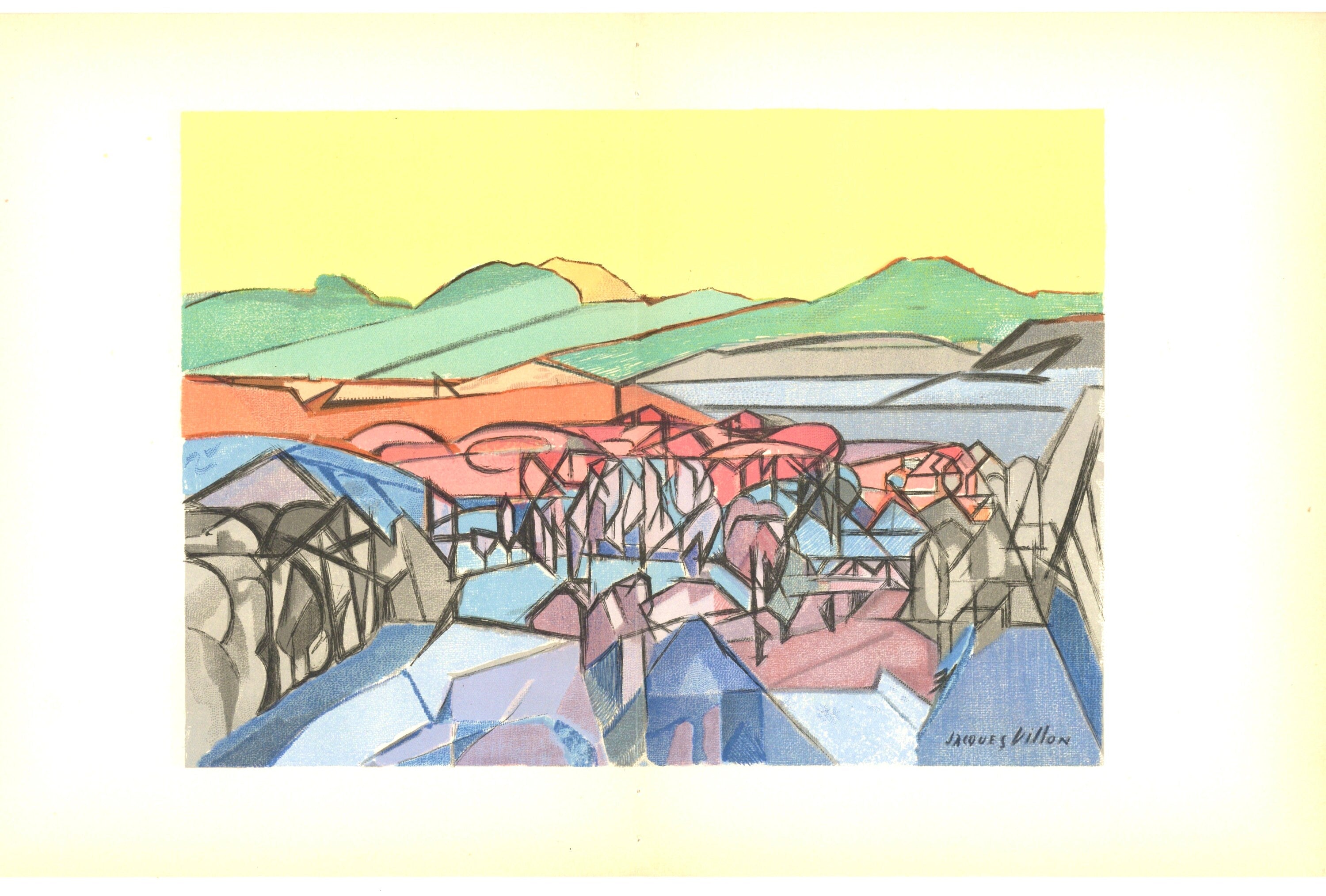 Jacques Villon, Composition, Jacques Villon ou l'Art Glorieux