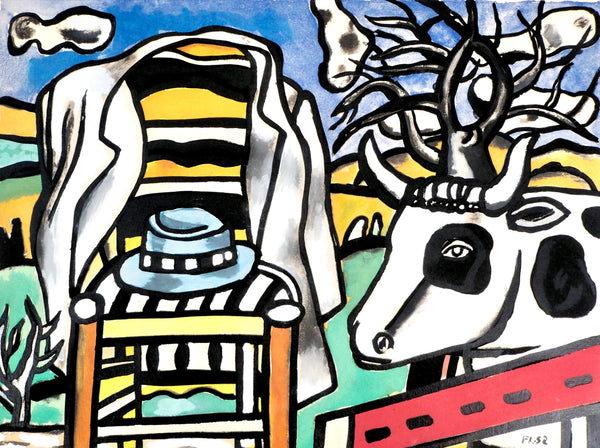 Fernand Léger, Composition, Contrastes, Limited Edition Lithograph