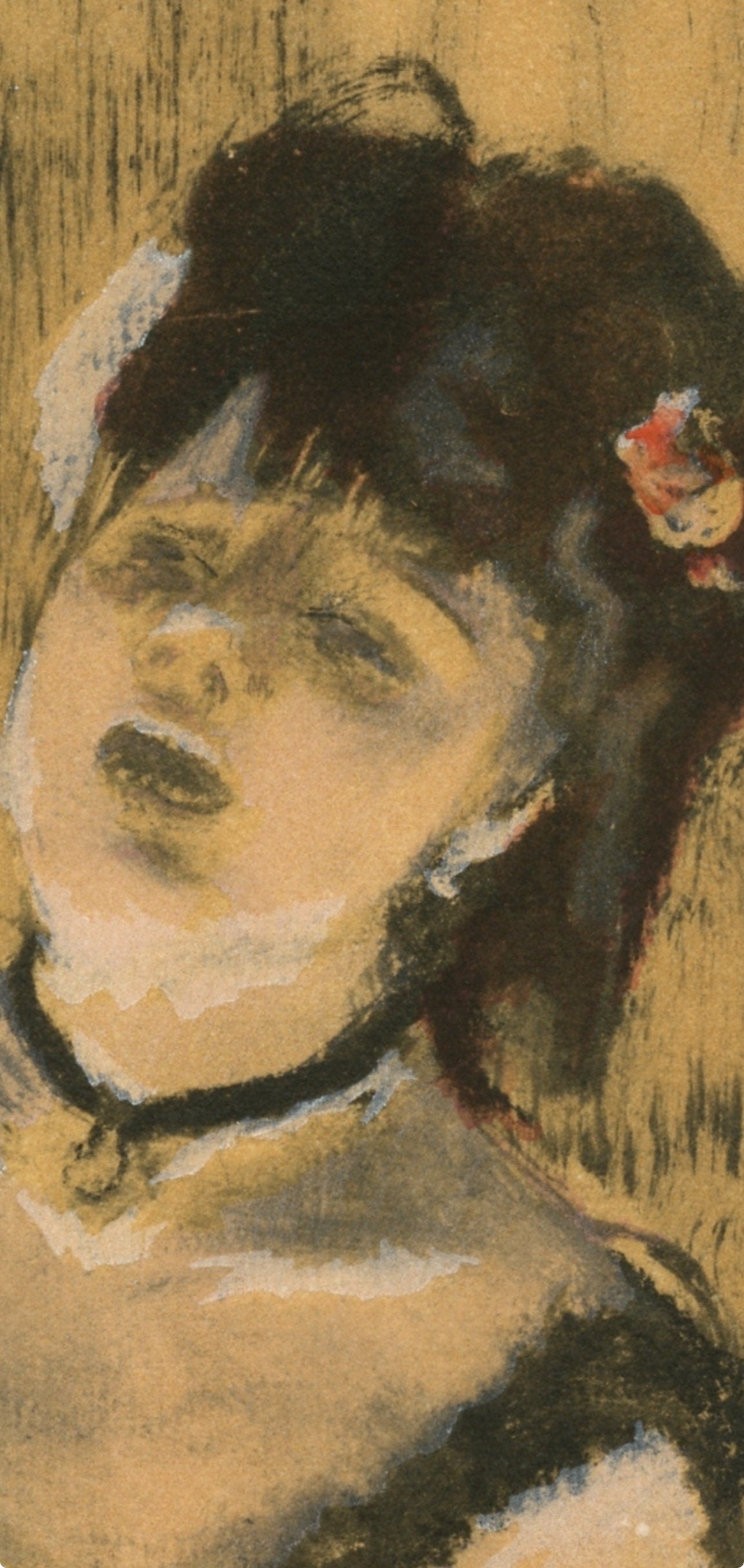 Edgar Degas, La Chanteuse du Cafe-Concert, E. Degas Monotypes, Limited Edition Monotype