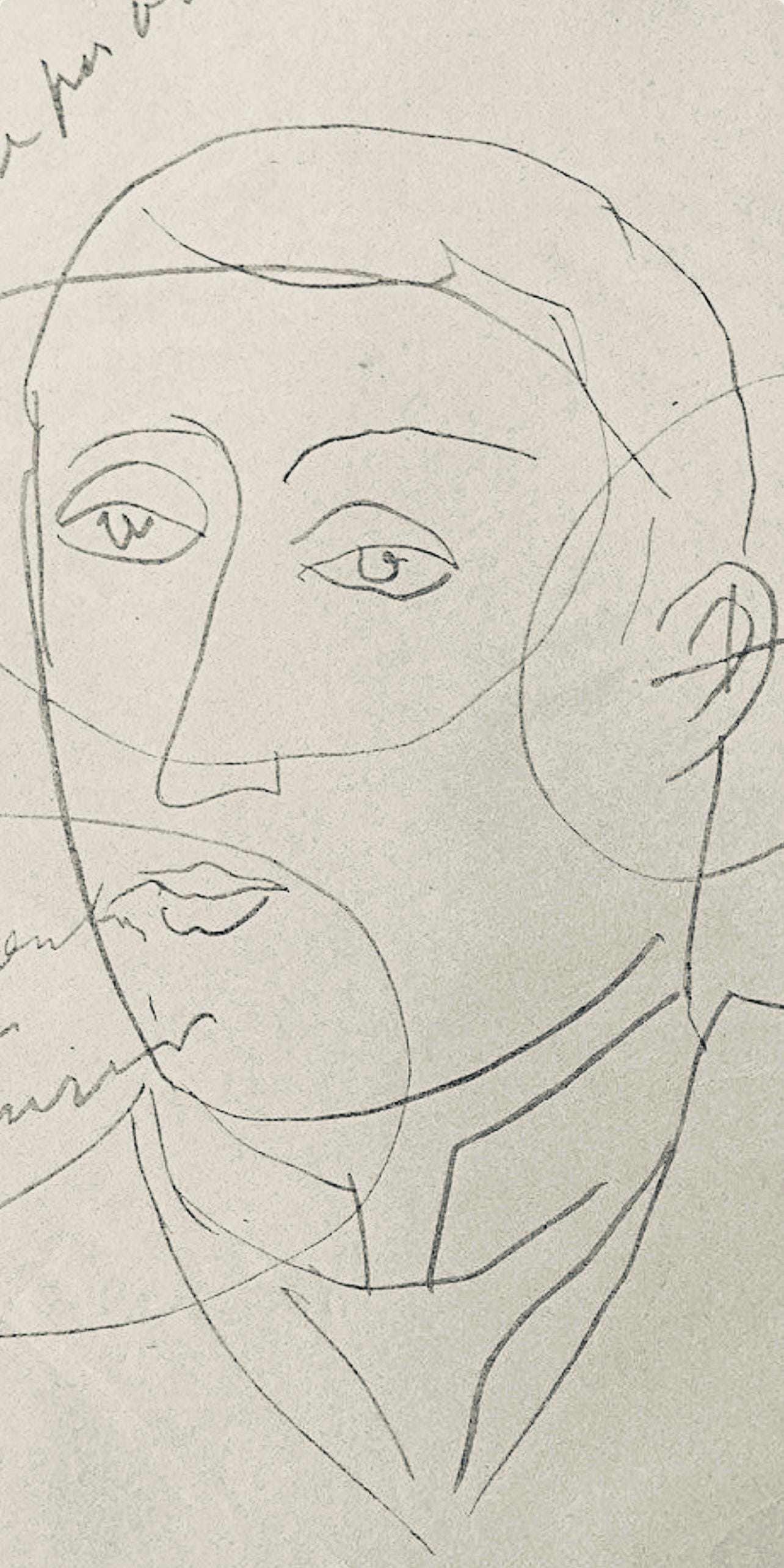Henri Matisse, Composition, Dessins de Matisse, Hommage nº2, Limited Edition Lithograph