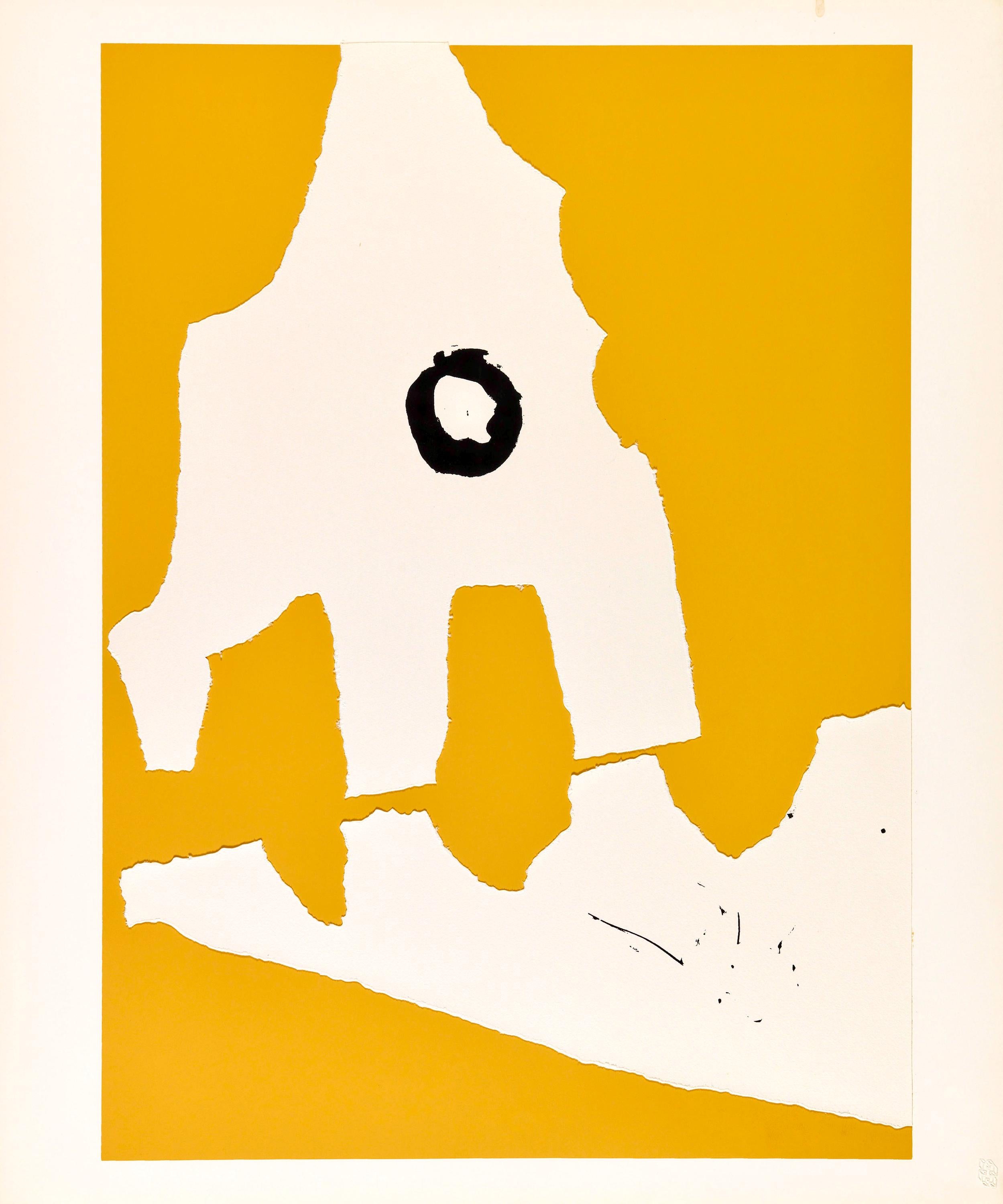 Robert Motherwell, Composition (Terenzio/Belknap 5; Engberg/Banach 16), X + X, Ten Works by Ten Painters, Limited Edition Silkscreen