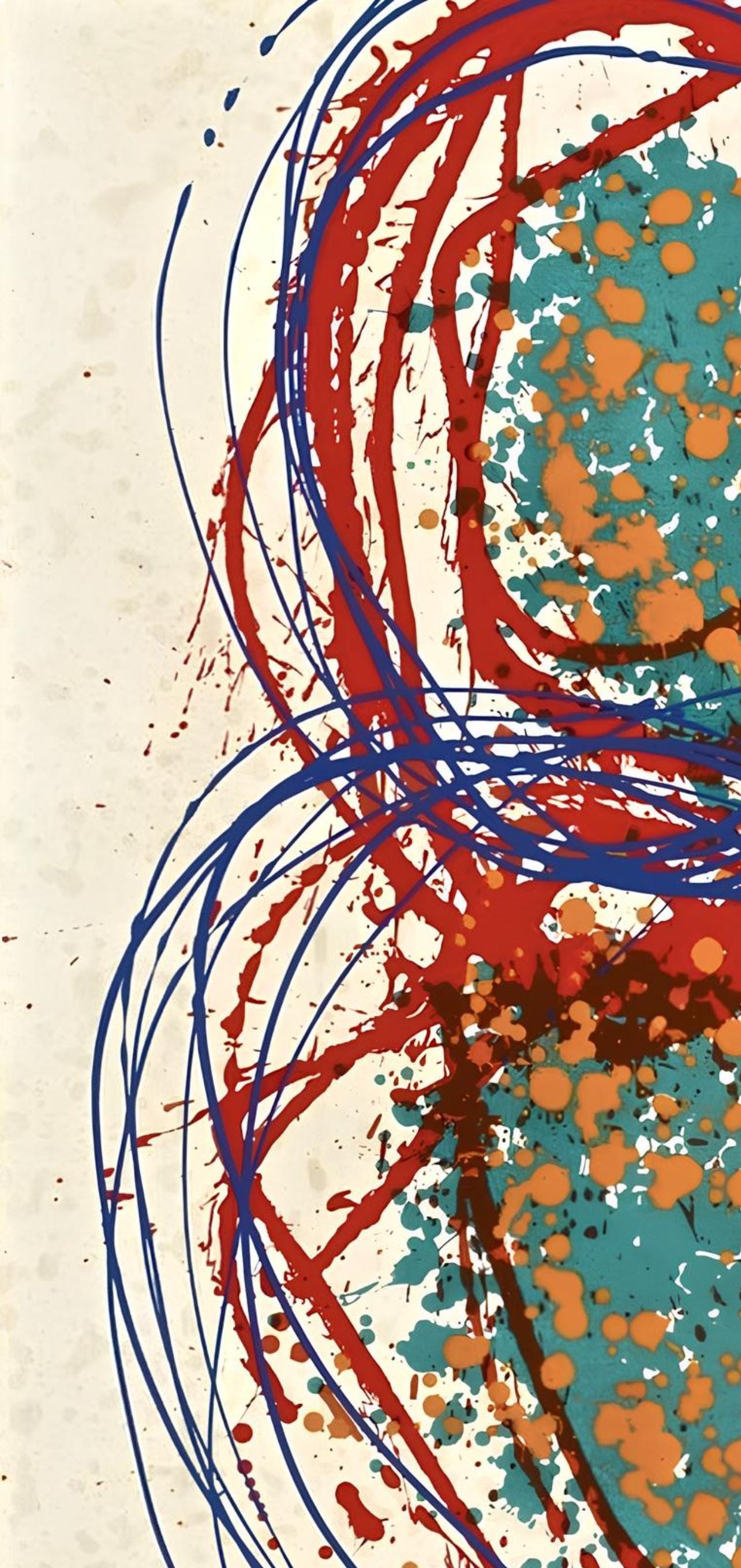 Dale Chihuly, Composition, Float Series, Limited Edition Mixed Media Lithograph