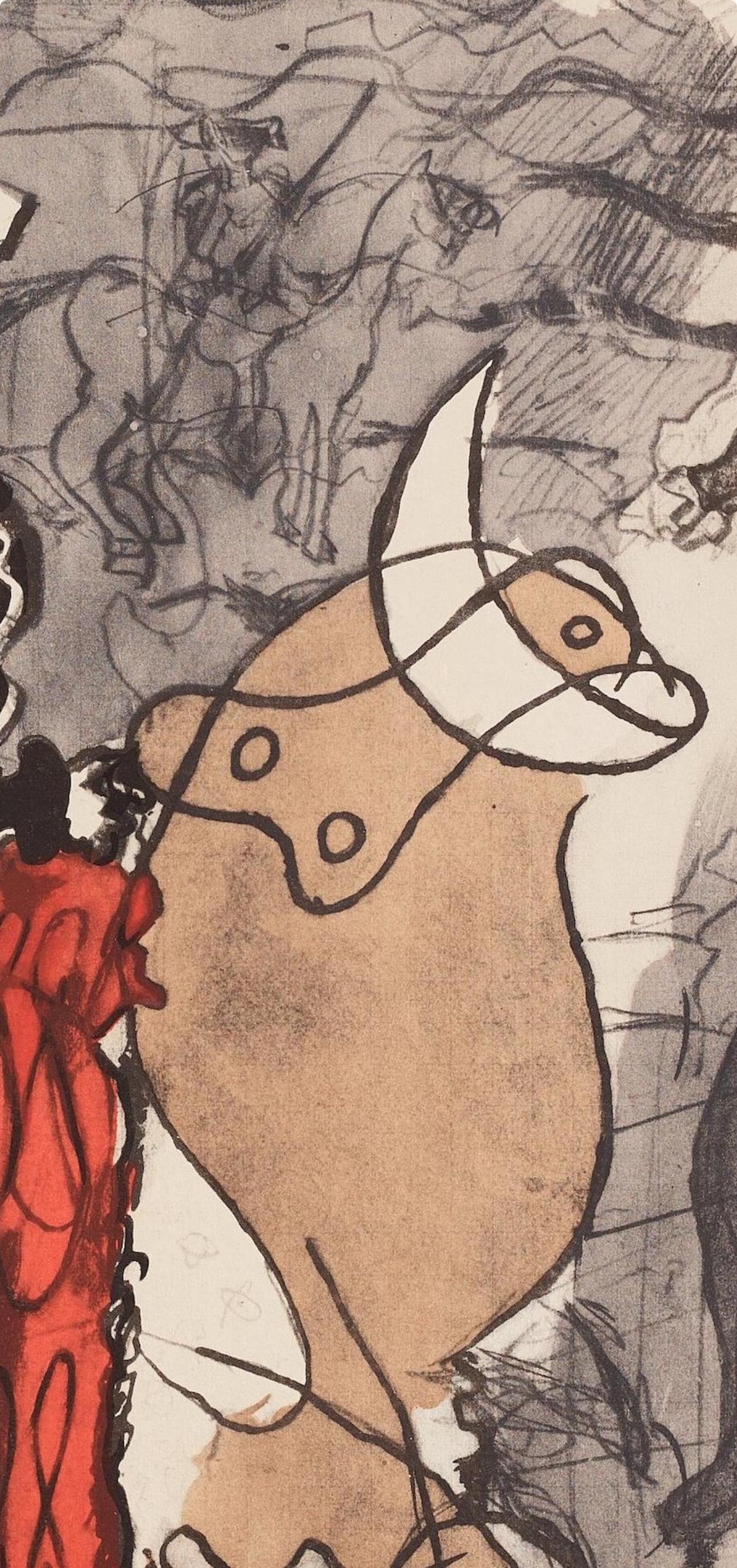 Georges Braque, Composition, Braque Espaces, 13 Dessins, Lavis, Aquarelles, Limited Edition Lithograph