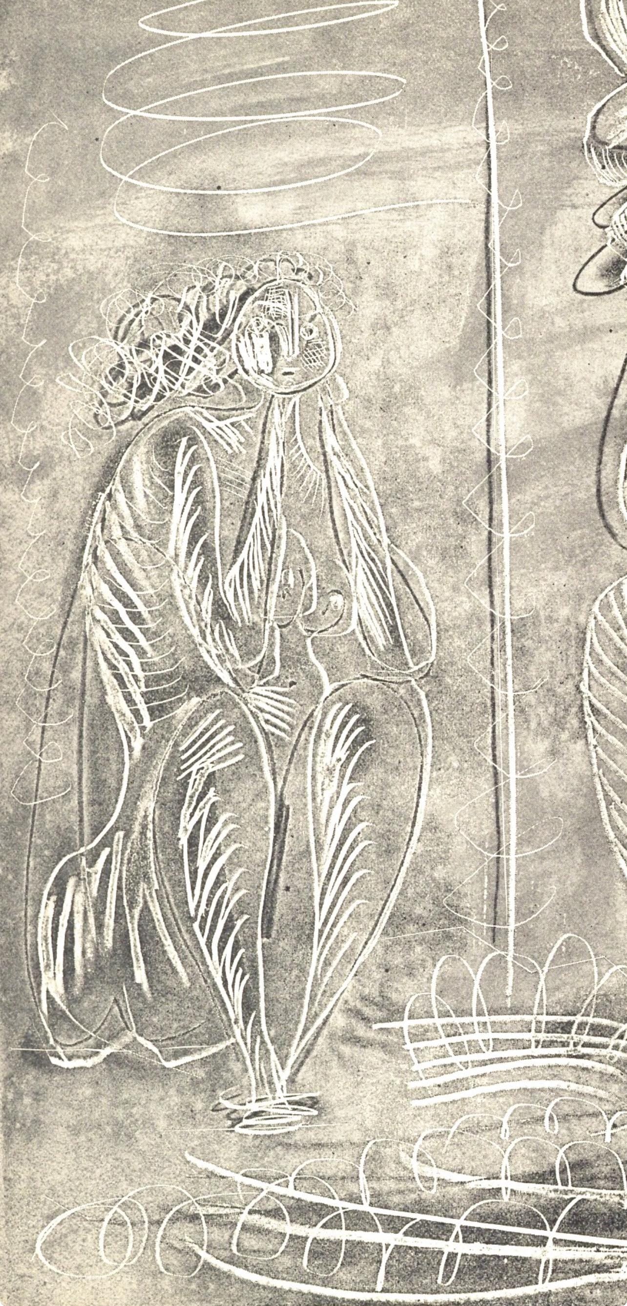 Pablo Picasso, Trois baigneuses (Bloch 361a-e; Baer 683-688; Cramer 38), La Chèvre-Feuille, Limited Edition Engraving