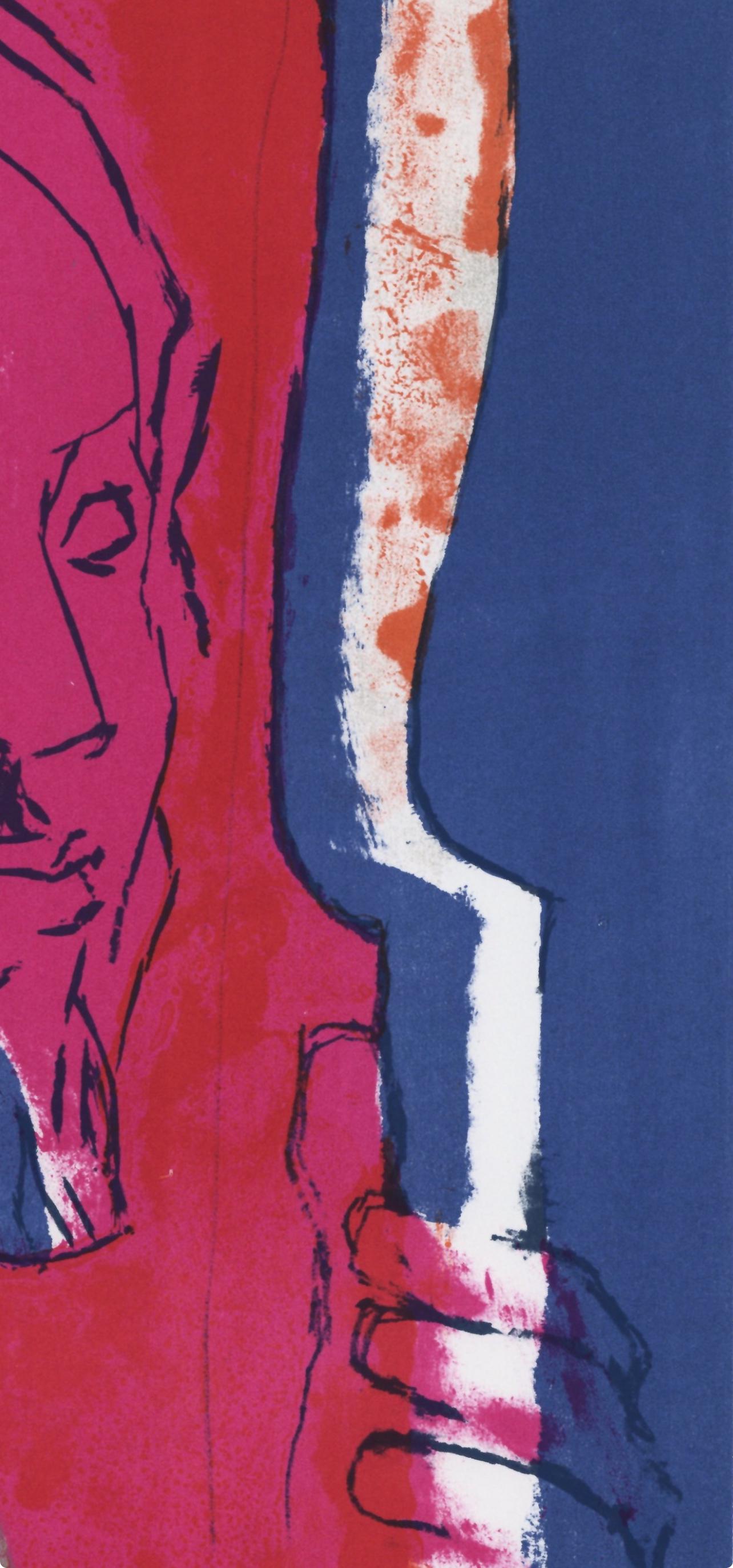 Paul Guiramand, Composition, L'Odyssée, Limited Edition Lithograph