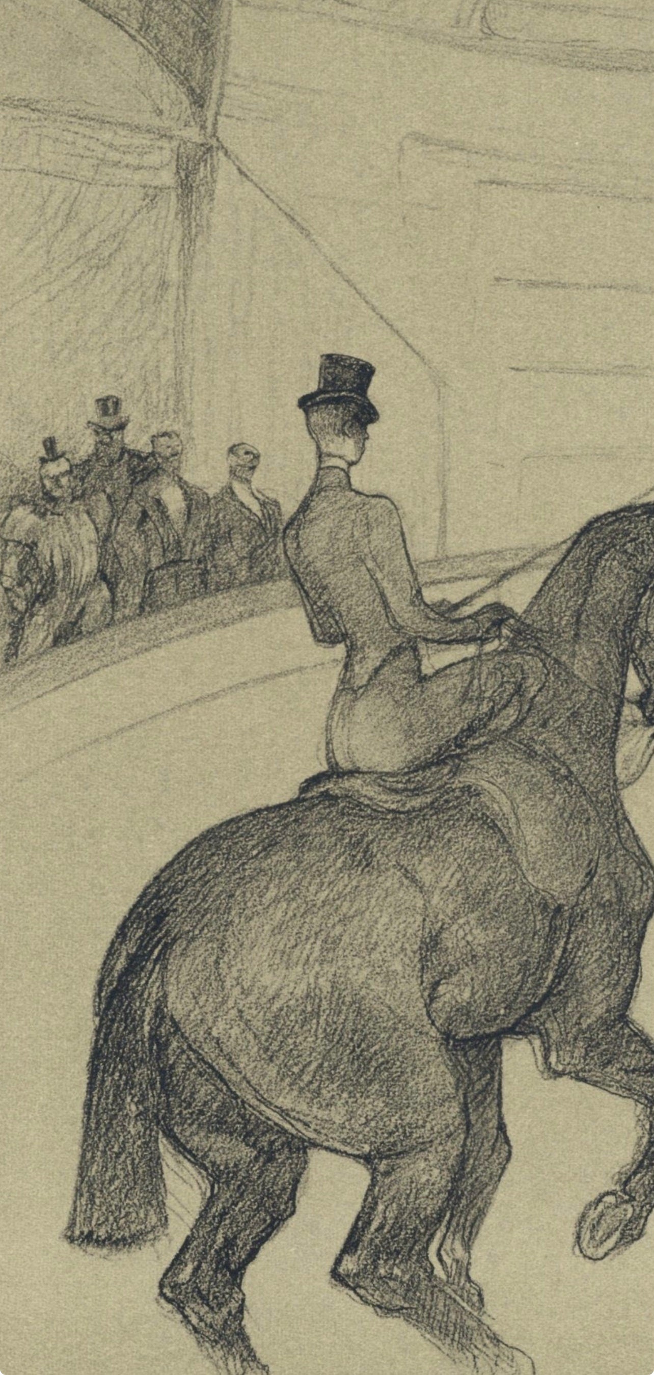 Henri de Toulouse-Lautrec, Écuyère de haute école, The Circus by Toulouse-Lautrec, Limited Edition Lithograph