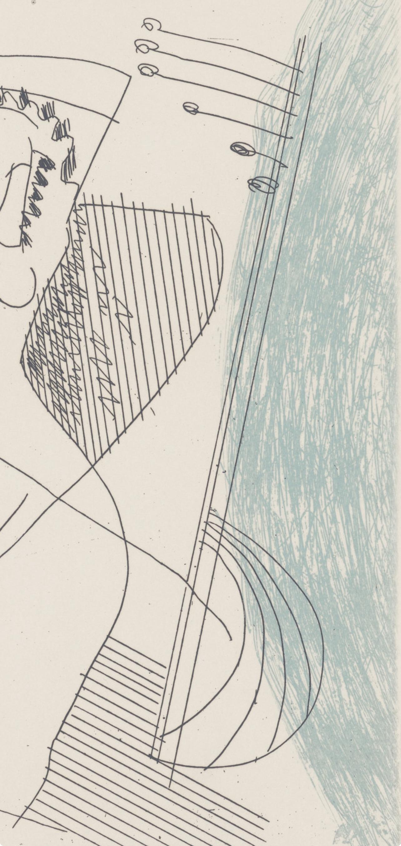 Man Ray, Composition, Feuilles éparses, Limited Edition Etching