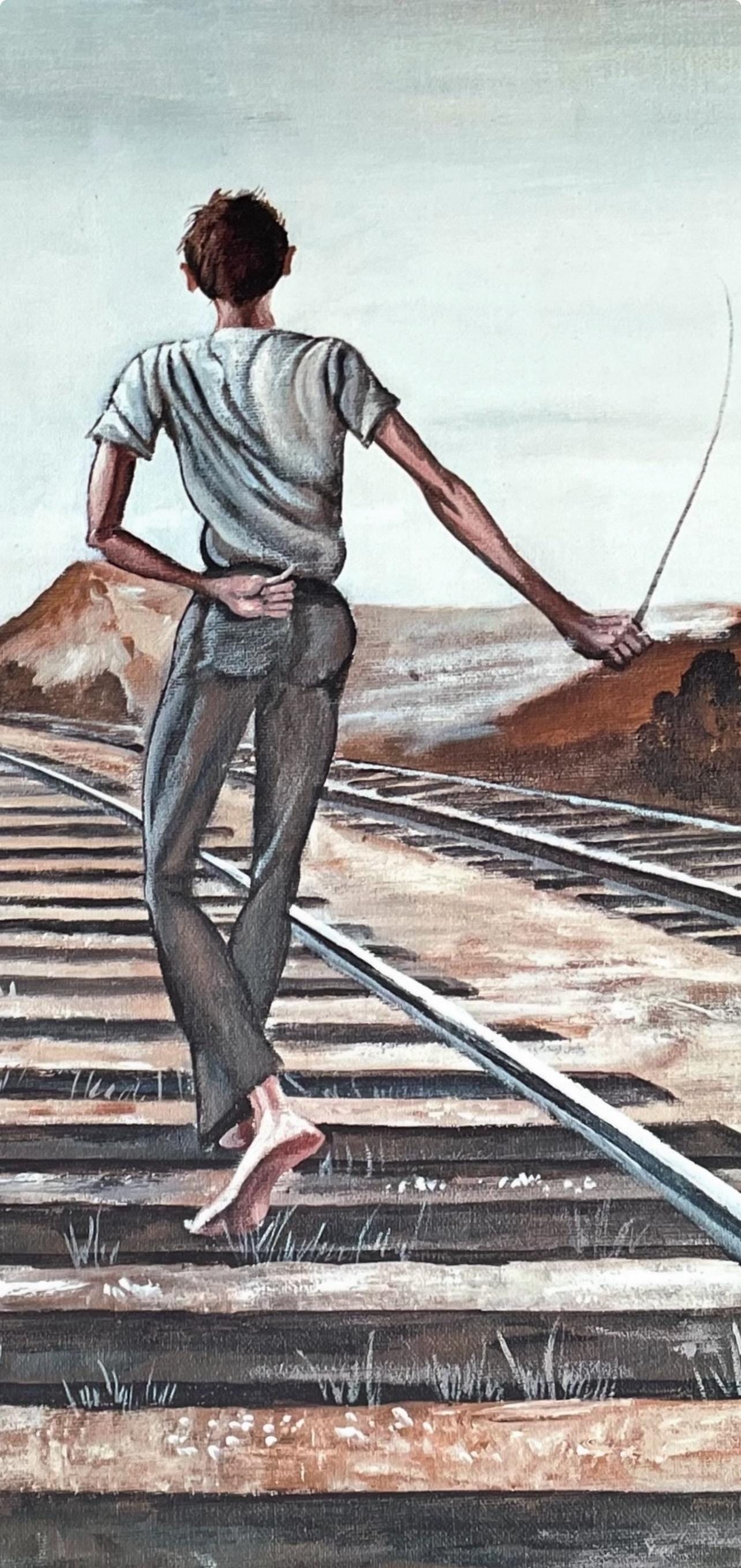 Ernie Barnes, Destination Unknown, Limited Edition Lithograph