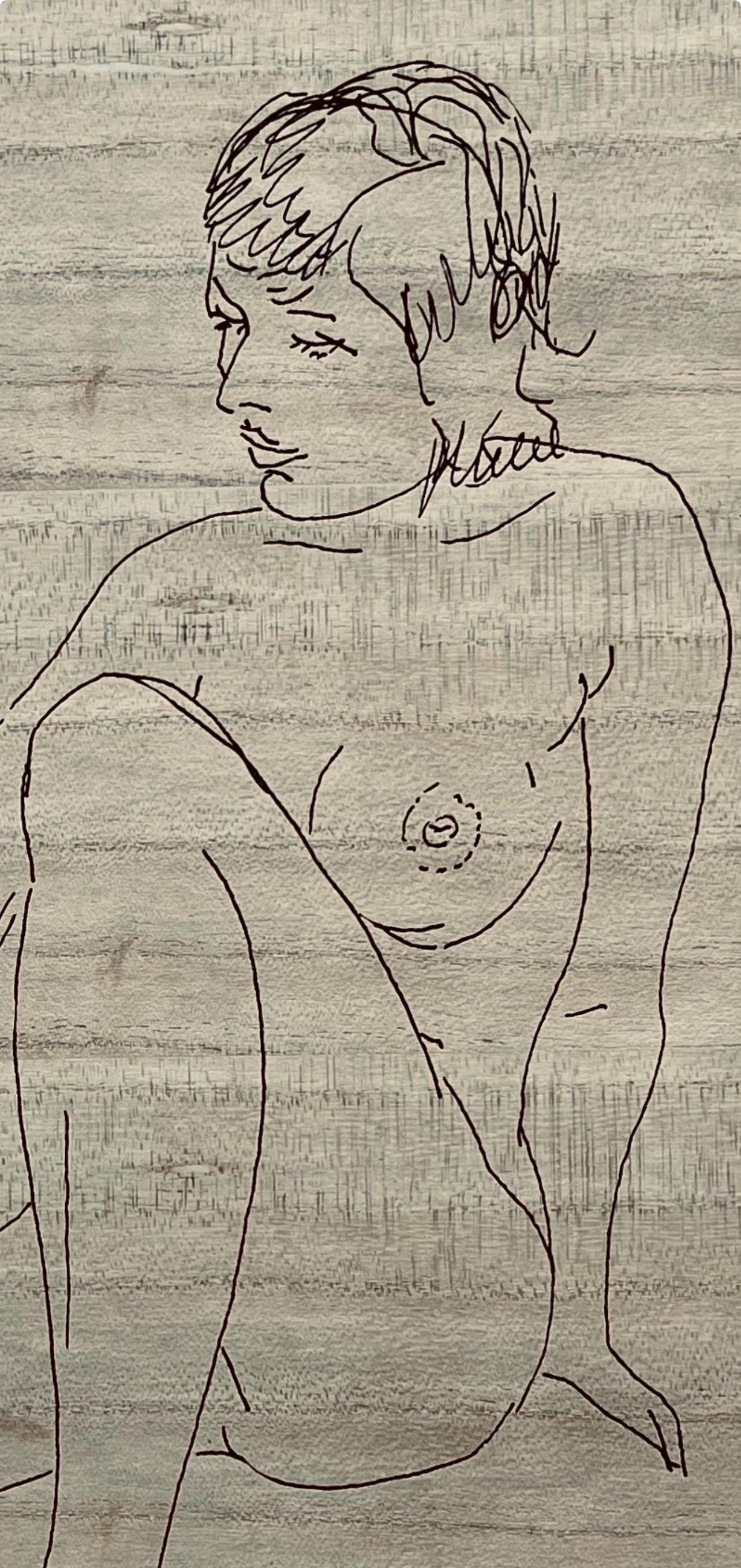 Henry Strater, Composition, 24 Drawings by Henry Strater, Limited Edition Lithograph