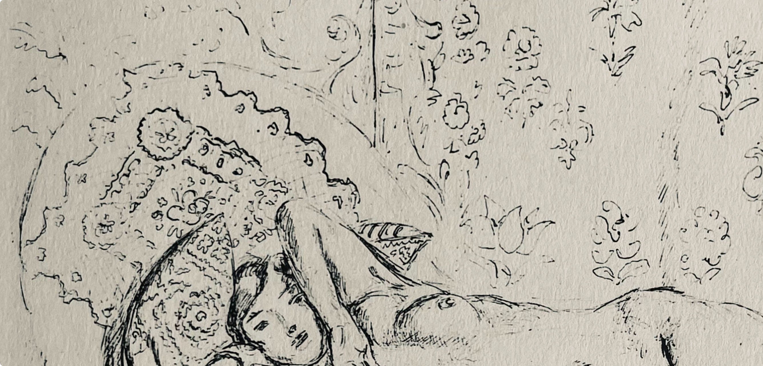 Henri Matisse, Composition (Dutel 3), Dessins de Henri-Matisse, Limited Edition Lithograph