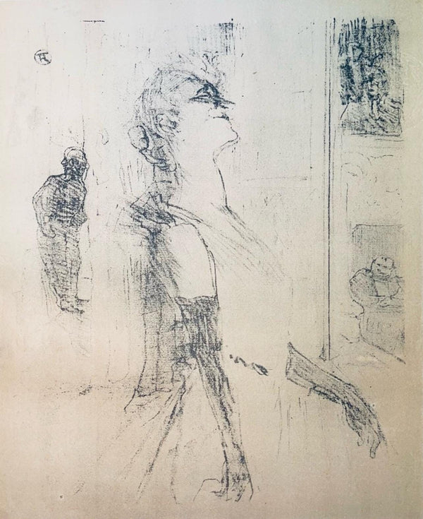 Henri de Toulouse-Lautrec, Composition, Images de Lautrec, 21 Planches en Couleurs, Collezione dell'Obelisco, Limited Edition Lithograph