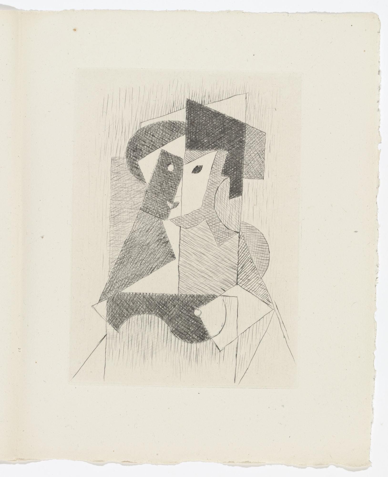 Jean Metzinger, Femme à sa Toilette (Metzinger, AM-18-013), Du cubisme, Limited Edition Etching