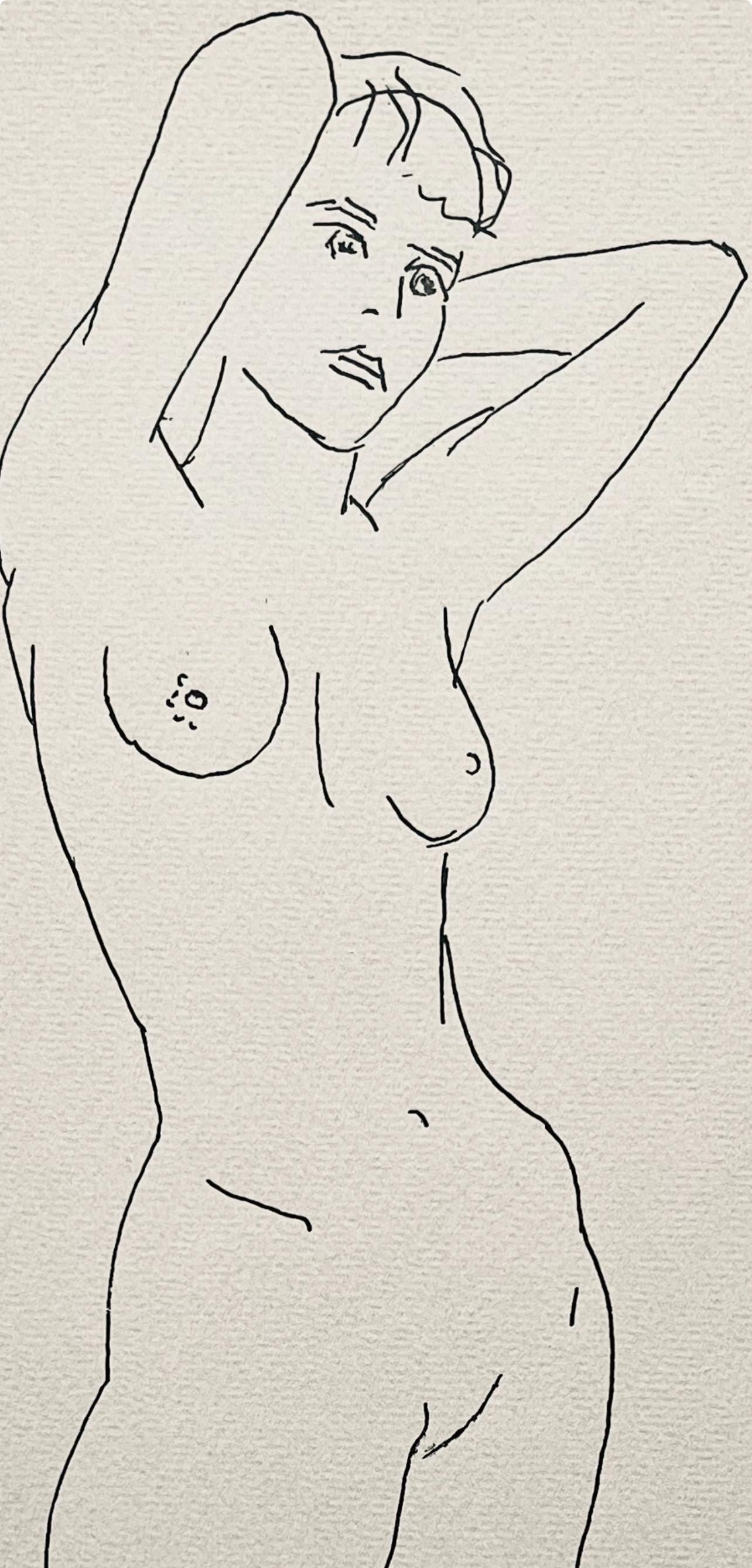 Henry Strater, Composition, 24 Drawings by Henry Strater, Limited Edition Lithograph