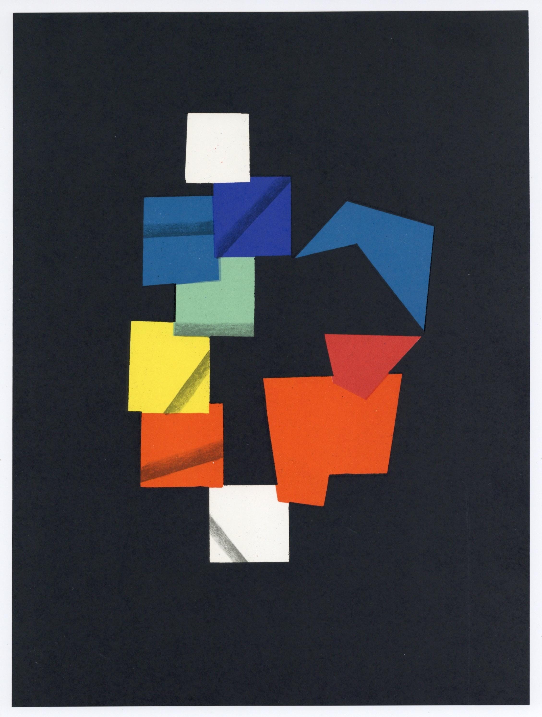 Yaacov Agam, Composition, XXe siècle, Limited Edition Lithograph