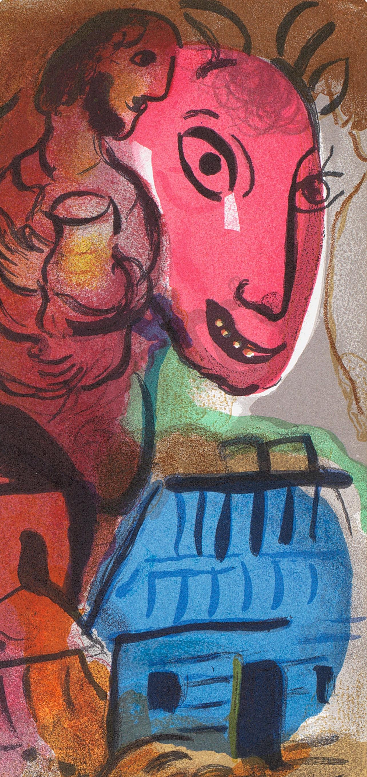 Marc Chagall, Composition (Cramer 80; Mourlot 572), XXe siècle, Limited Edition Lithograph