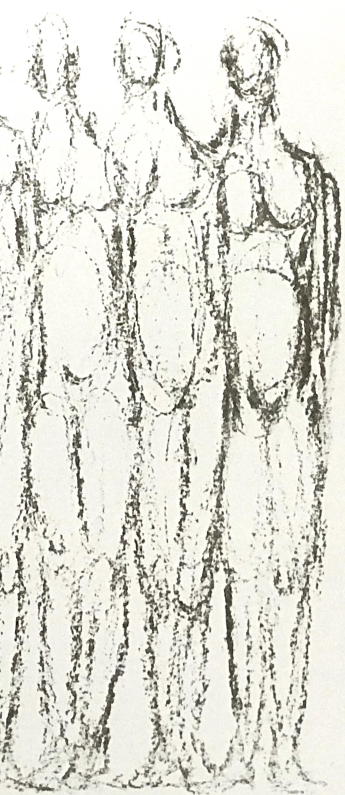 Raoul Ubac, Composition, Derrière le miroir, Limited Edition Lithograph