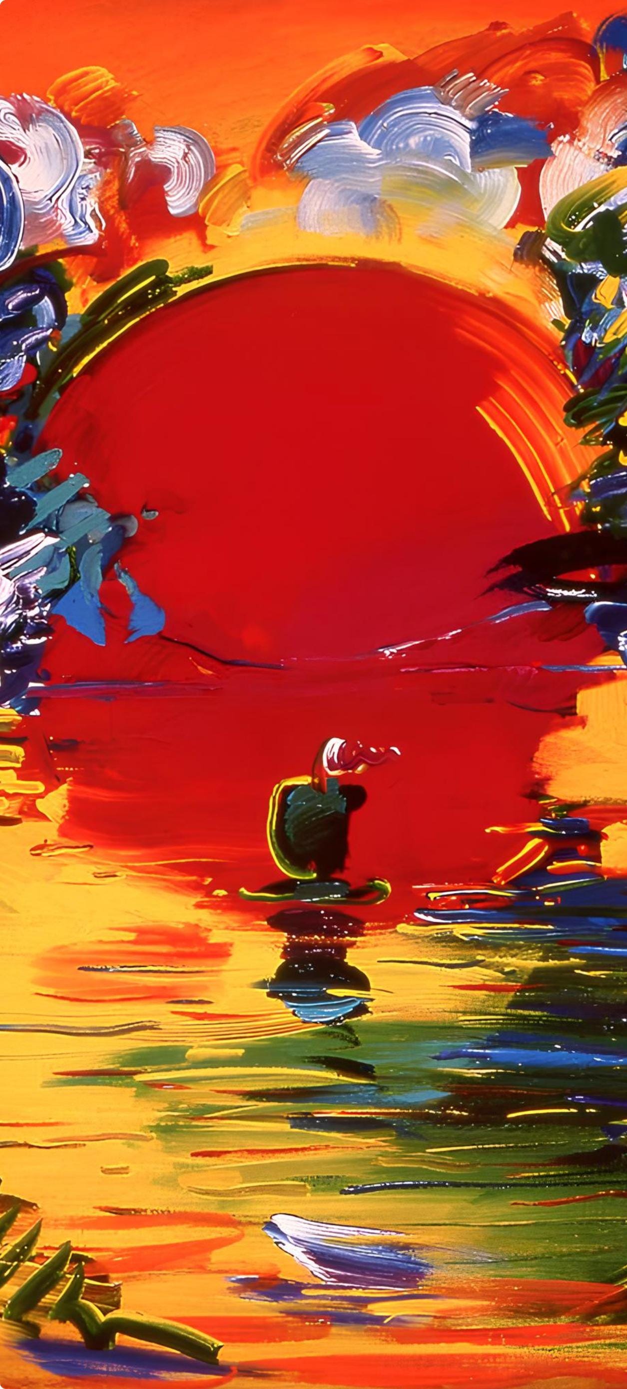 Peter Max, Better World, 2000, Hand Signed, Official Edition Offset Lithograph