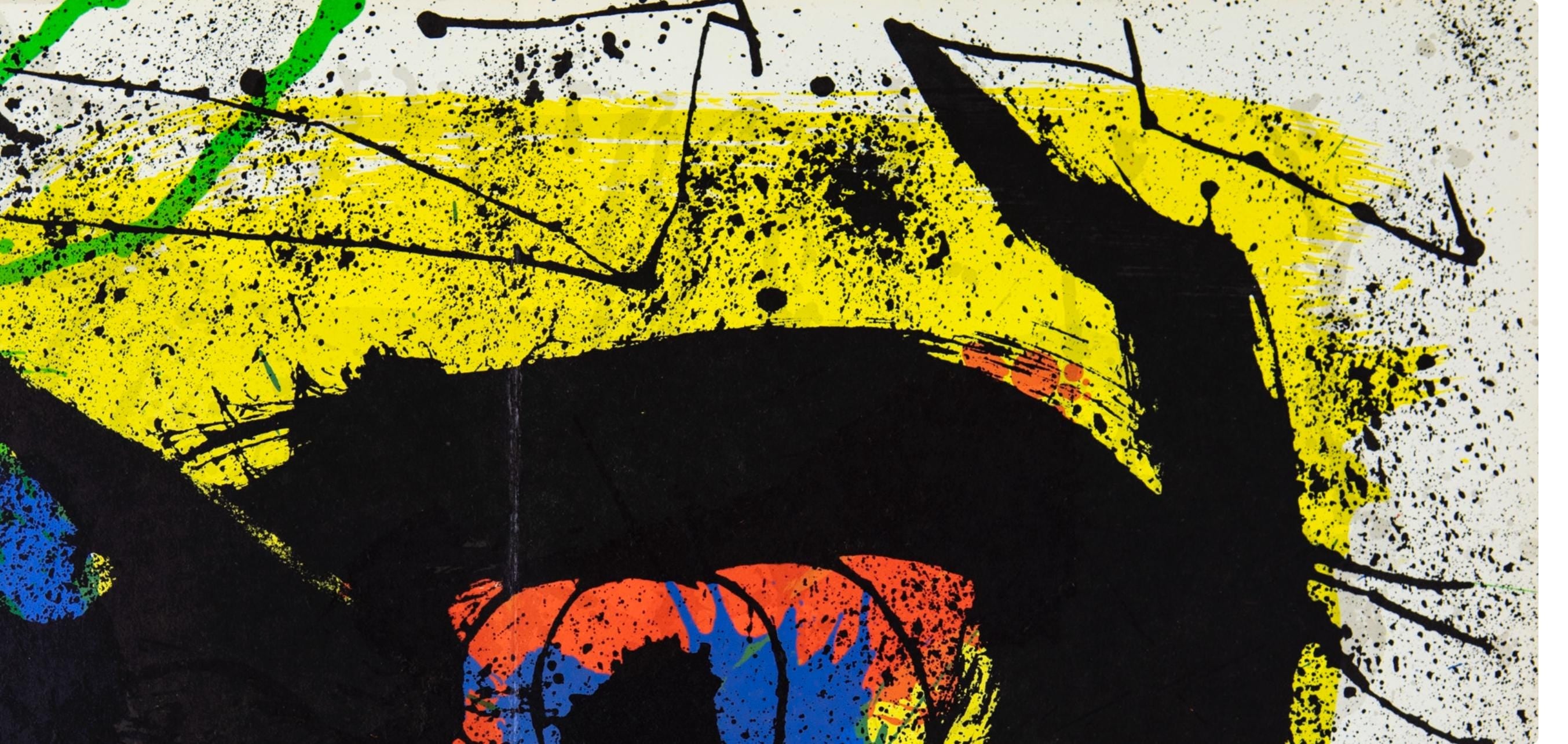 Joan Miró, Composition (Cramer 239; Mourlot 890), Derrière le miroir, Limited Edition Lithograph