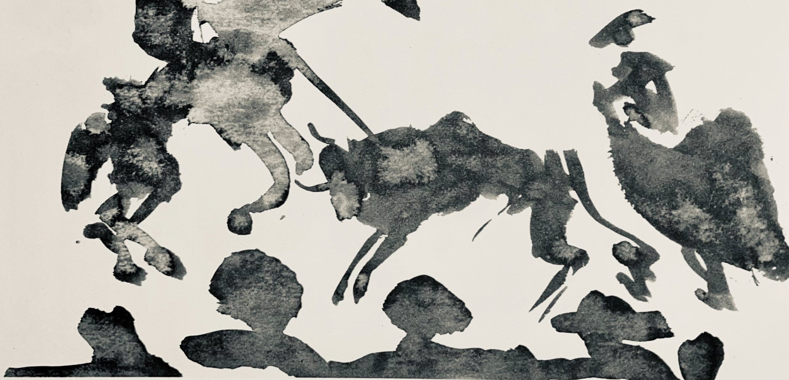 Pablo Picasso, Composition (Bloch 1276; Czwiklitzer 23), Toros y Toreros, Limited Edition Lithograph