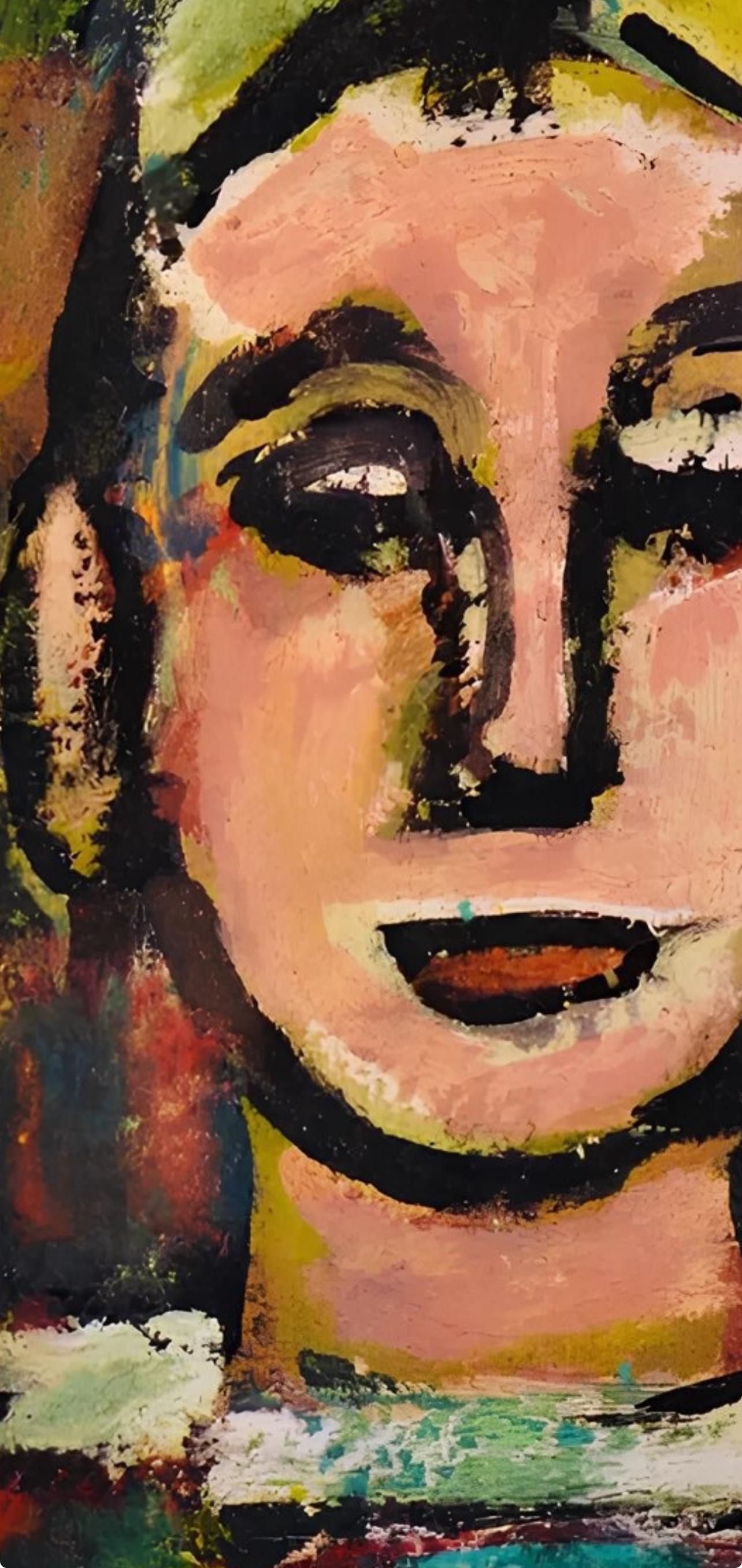 Georges Rouault, Composition, Visages, dix études de l'Atelier reproduites en fac-similés, Limited Edition Lithograph
