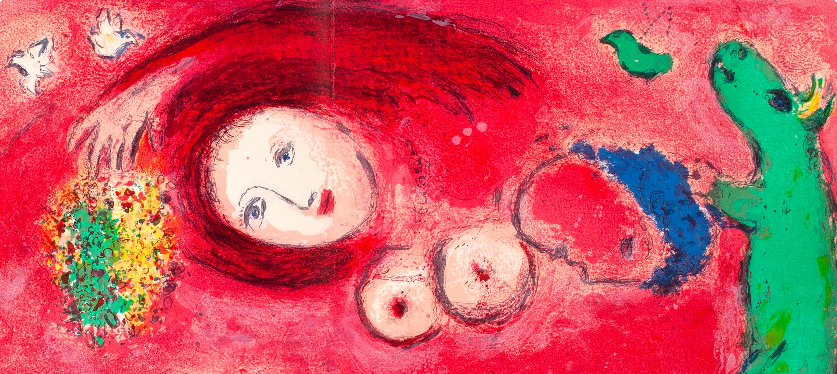 Marc Chagall, Printemps au Pré, Daphnis et Chloé, Limited Edition Héliogravure