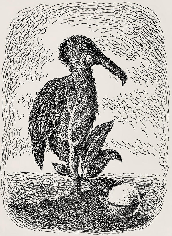 René Magritte, Composition, Les chants de Maldoror, Limited Edition Lithograph