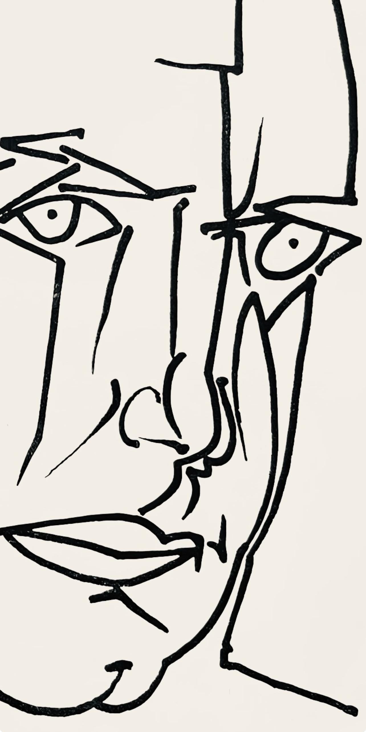 Françoise Gilot, Composition, Pouvoir tout dire, poèmes, illustrés par Françoise Gilot, Limited Edition Lithograph