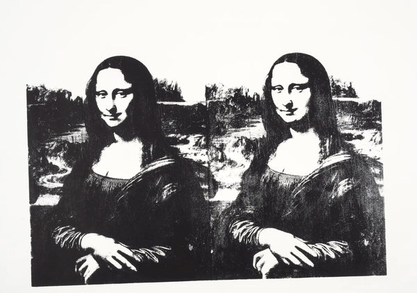 Andy Warhol, Mona Lisa (after Leonardo da Vinci), Official Limited Edition, Sunday B. Morning, Silkscreen
