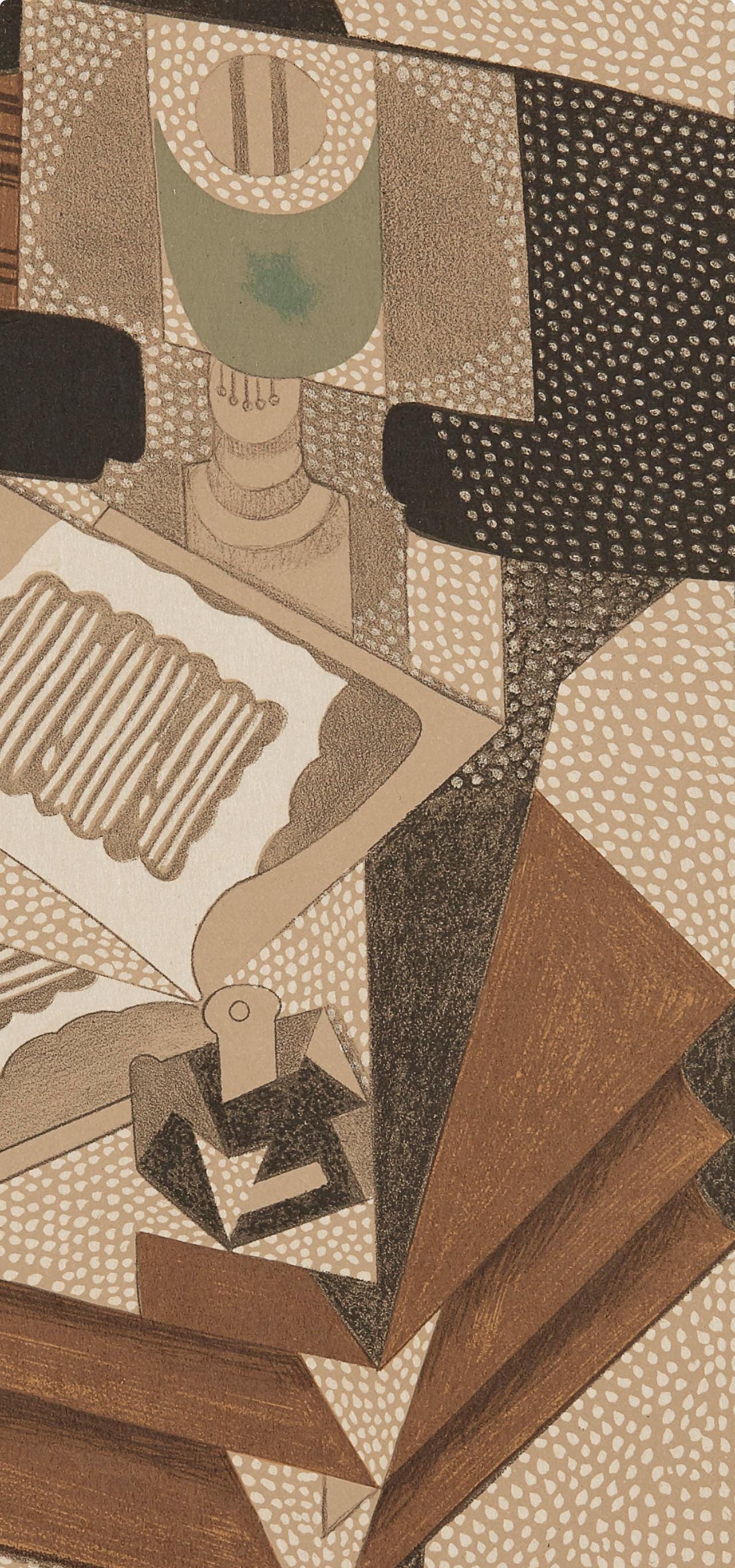 Juan Gris, Le Livre (Kahnweiler 1969), Au Soleil du Plafond, Limited Edition Lithograph