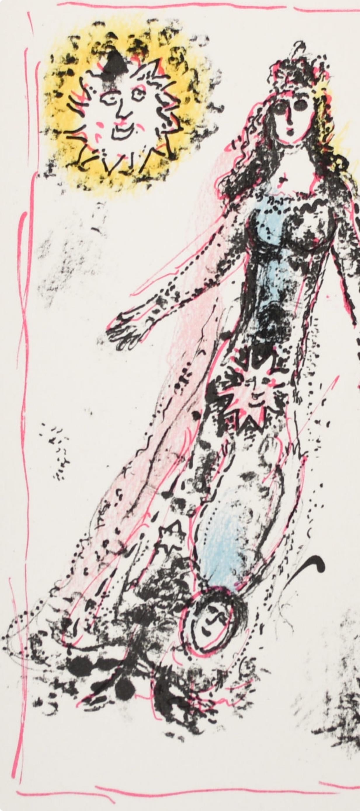 Marc Chagall, Composition (Mourlot 668-677), La Féerie et Le Royaume, Limited Edition Lithograph