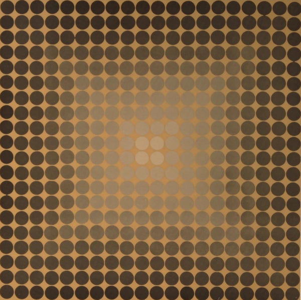Victor Vasarely, Composition, CTA 102, Limited Edition Héliogravure