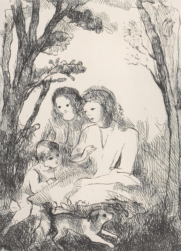 Marie Laurencin, Composition, Antarés, Limited Edition Etching