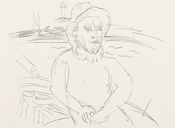 Raoul Dufy, Composition, Les Côtes Normandes, Limited Edition Lithograph