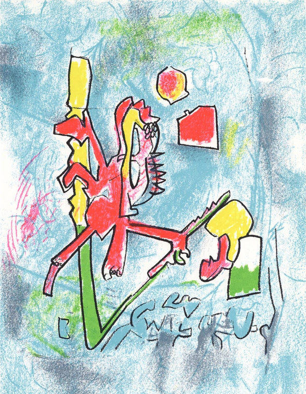 Roberto Matta, Composition, XXe siècle, Limited Edition Lithograph