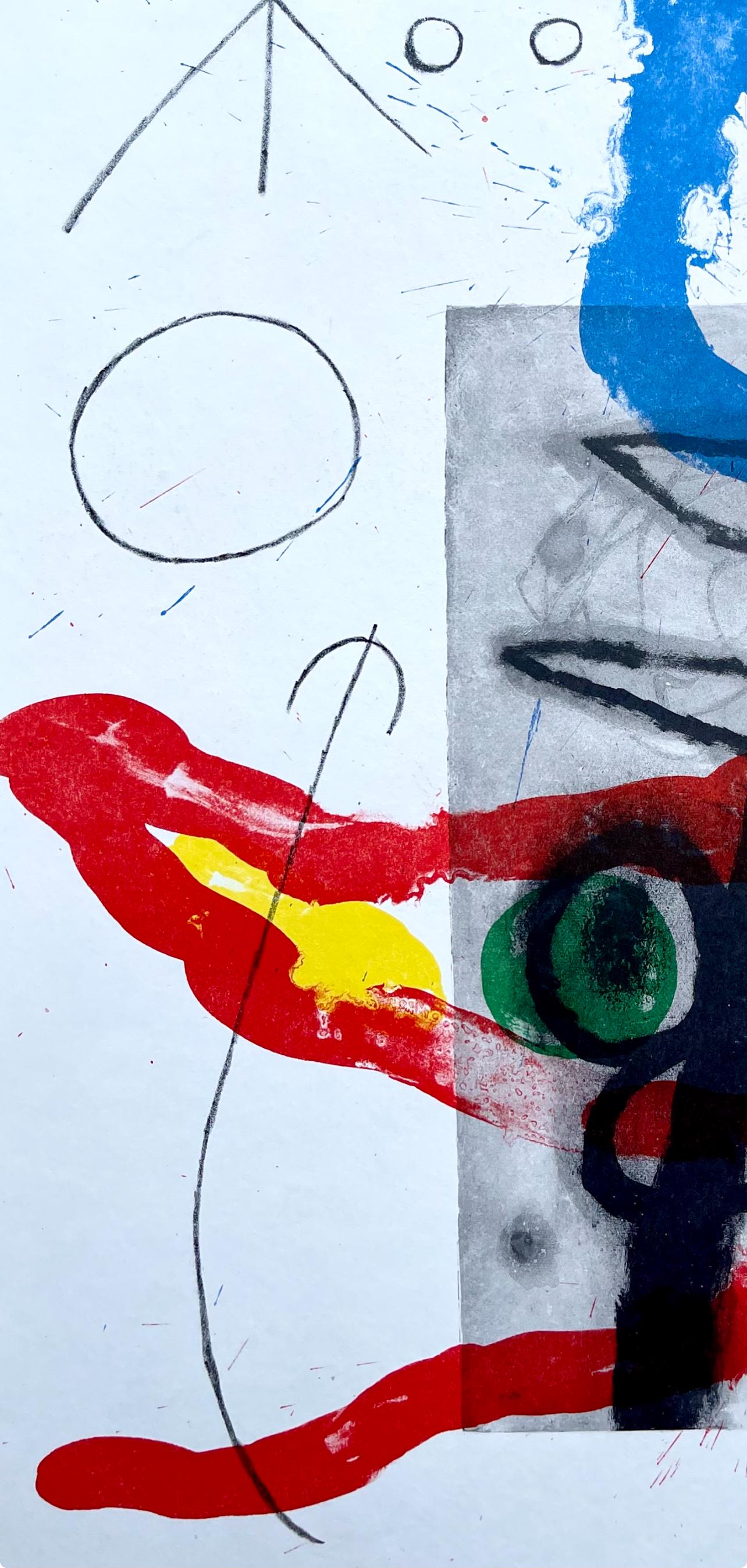 Joan Miró, Composition (Cramer 102; Mourlot 428-449), Derrière le miroir, Limited Edition Lithograph