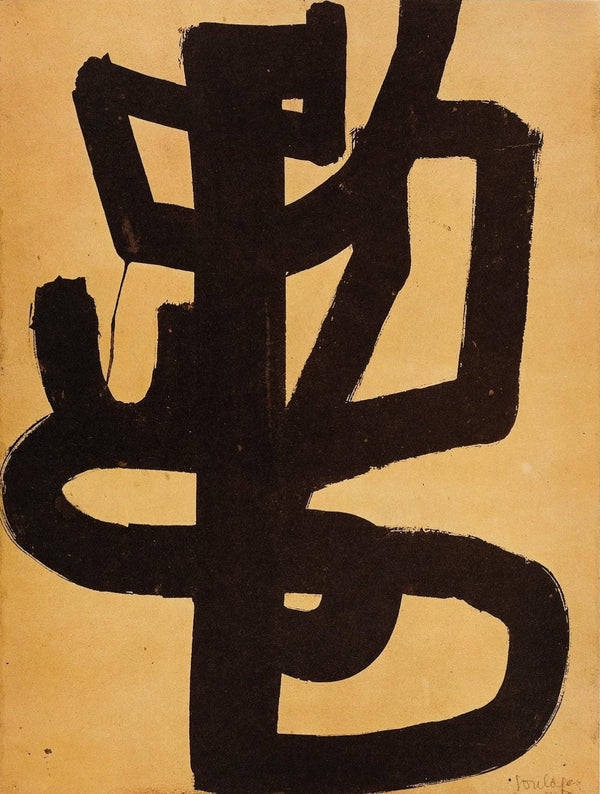 Pierre Soulages, Composition, Pierre Soulages, Peintres d'aujourd'hui, Limited Edition Lithograph