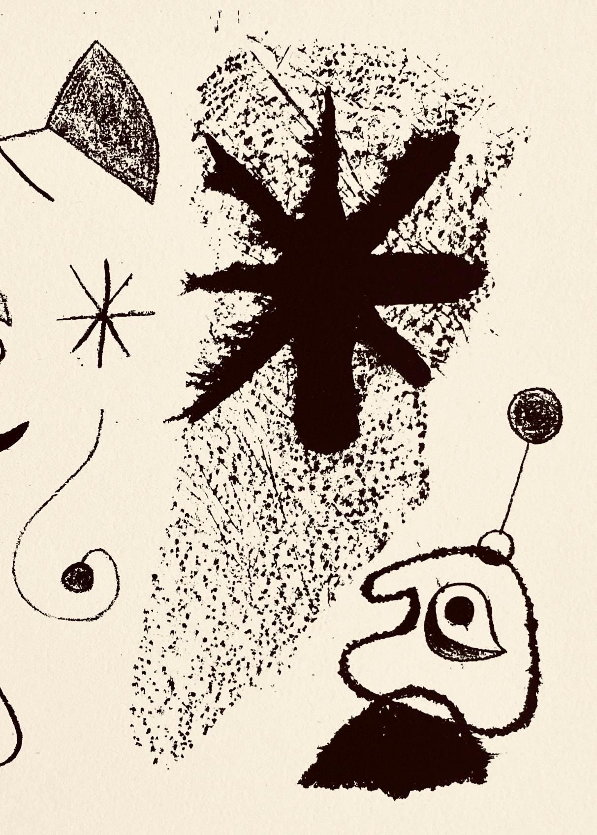 Joan Miró, Composition, The Prints of Joan Miro, Limited Edition Etching